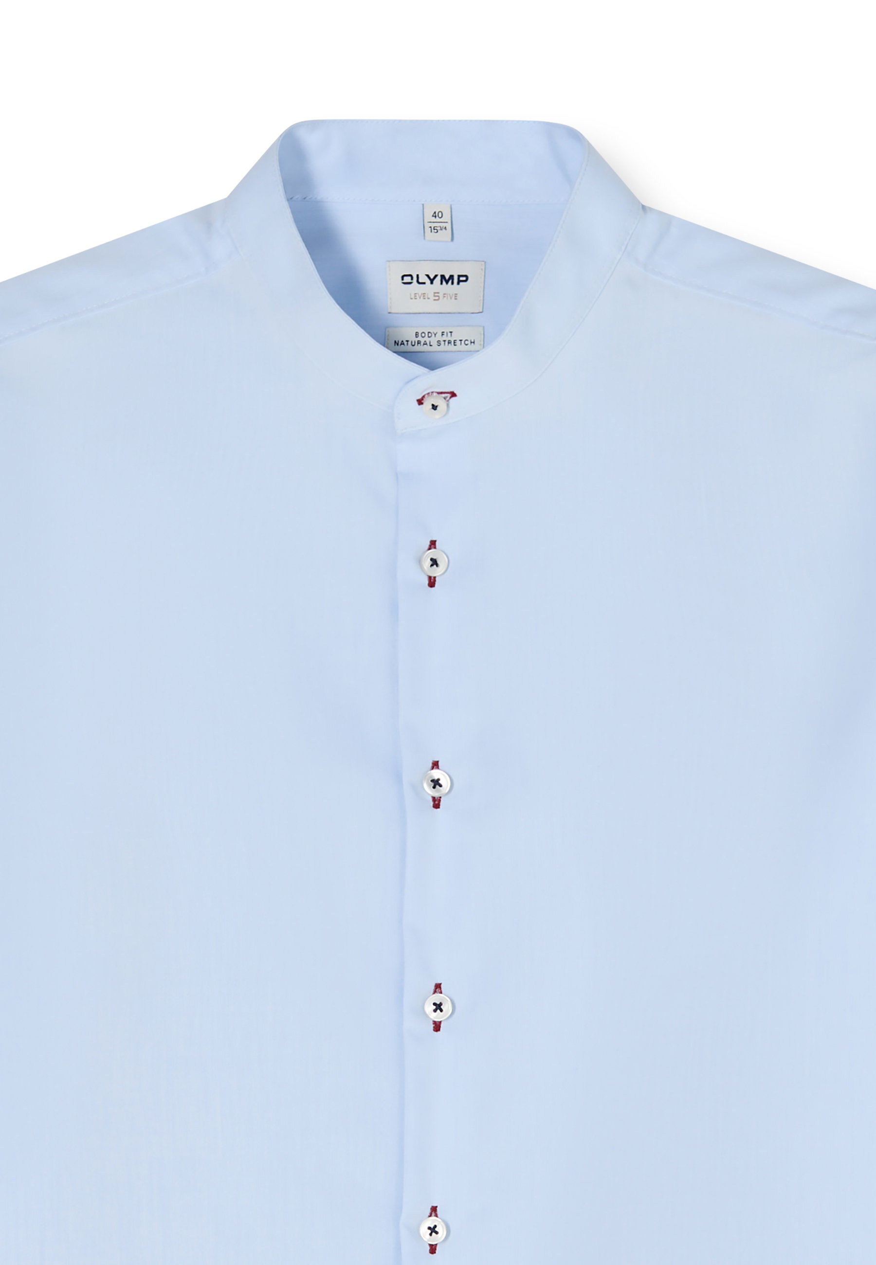 Thumbnail - OLYMP Businesshemd "OLYMP Level Five, body fit, Stehkragen"