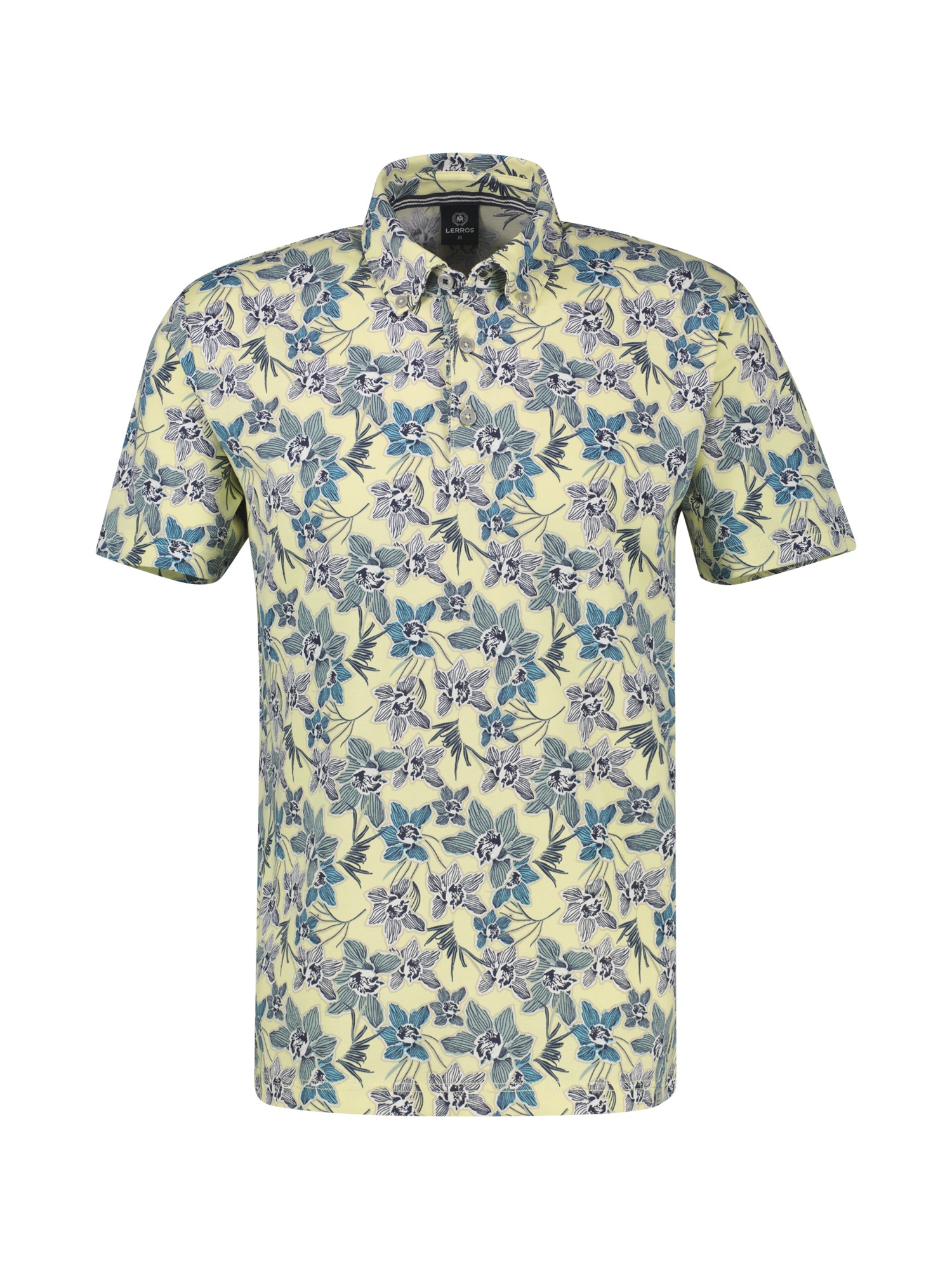 LERROS Poloshirt »Sommerliches Poloshirt mit angesagtem, floralem Printmuster«