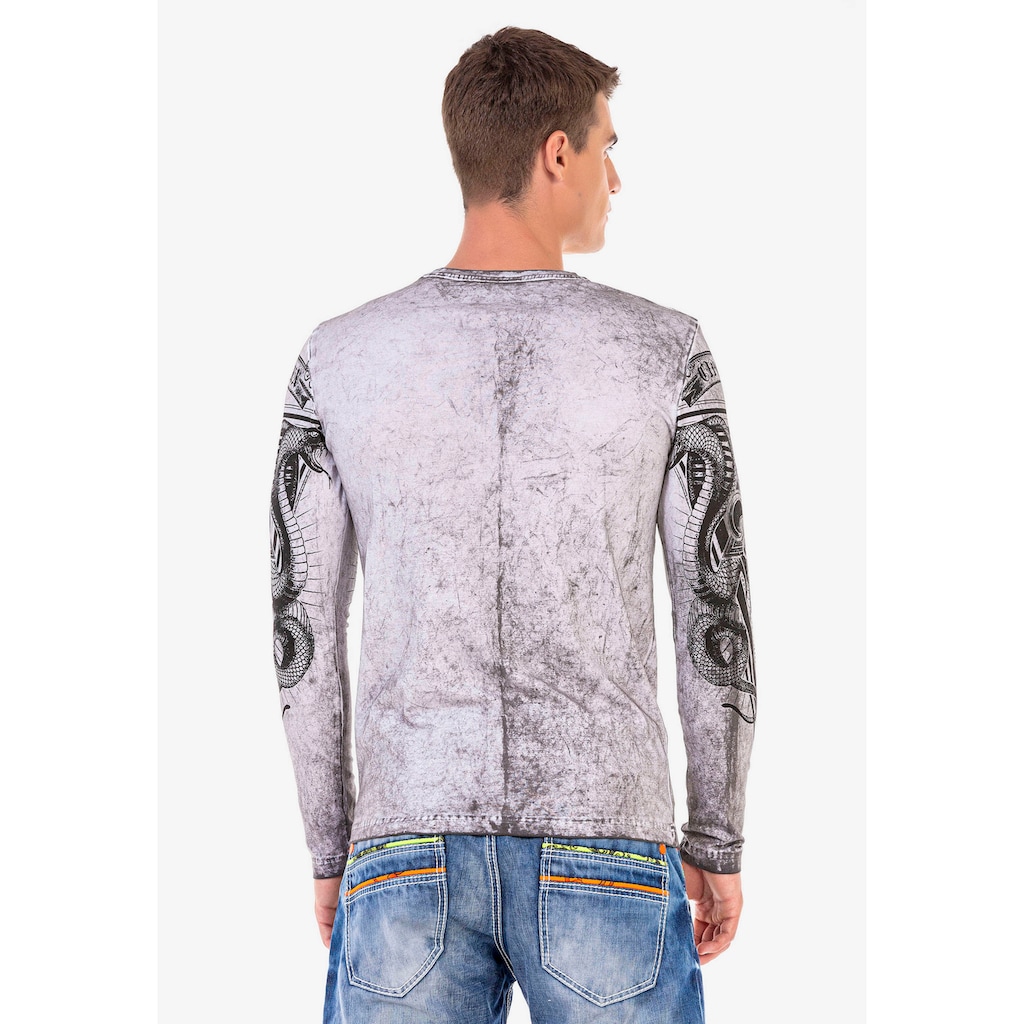 Cipo & Baxx Langarmshirt