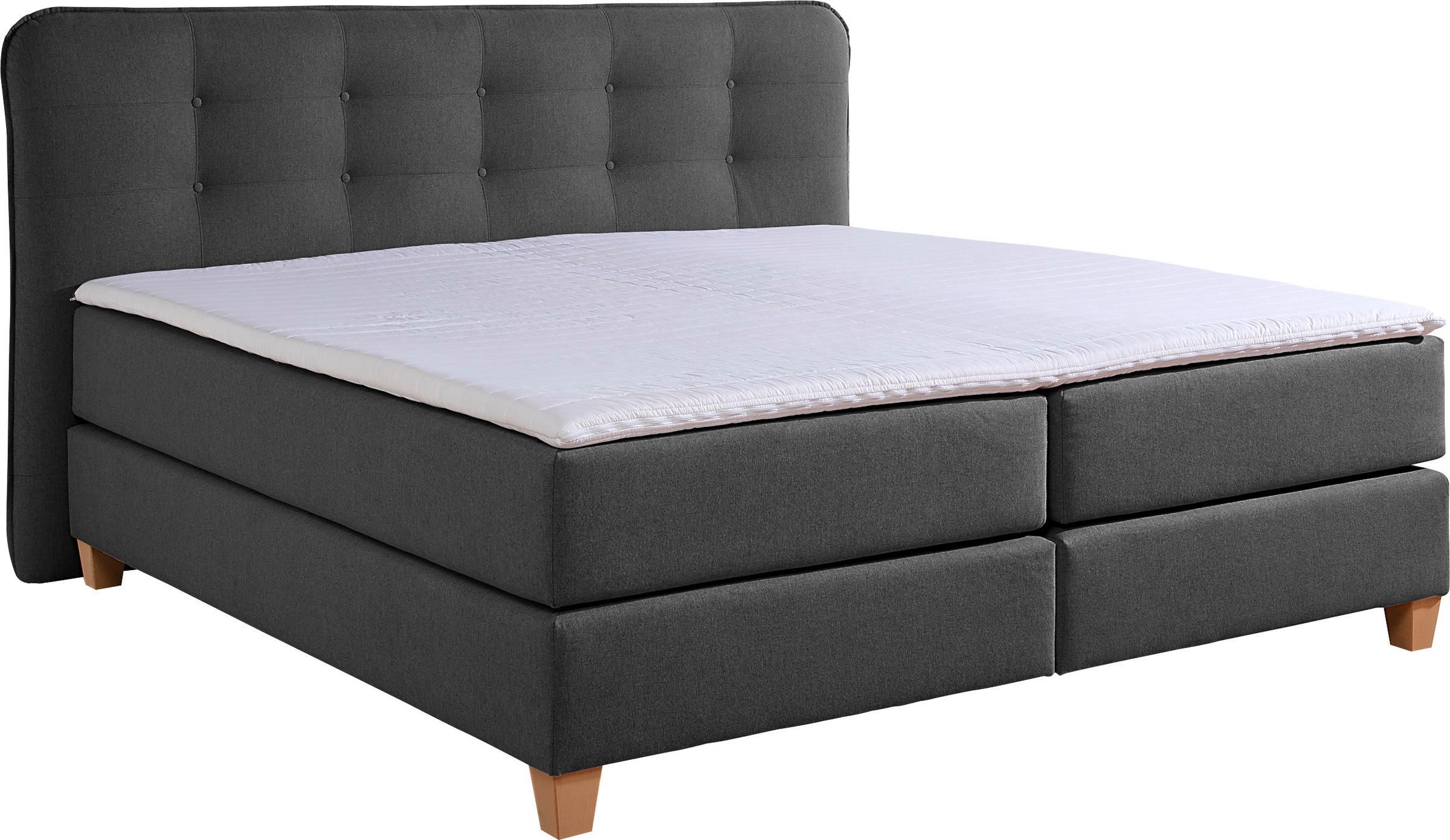 Thumbnail - Home affaire Boxspringbett, inklusive Komfortschaum-Topper