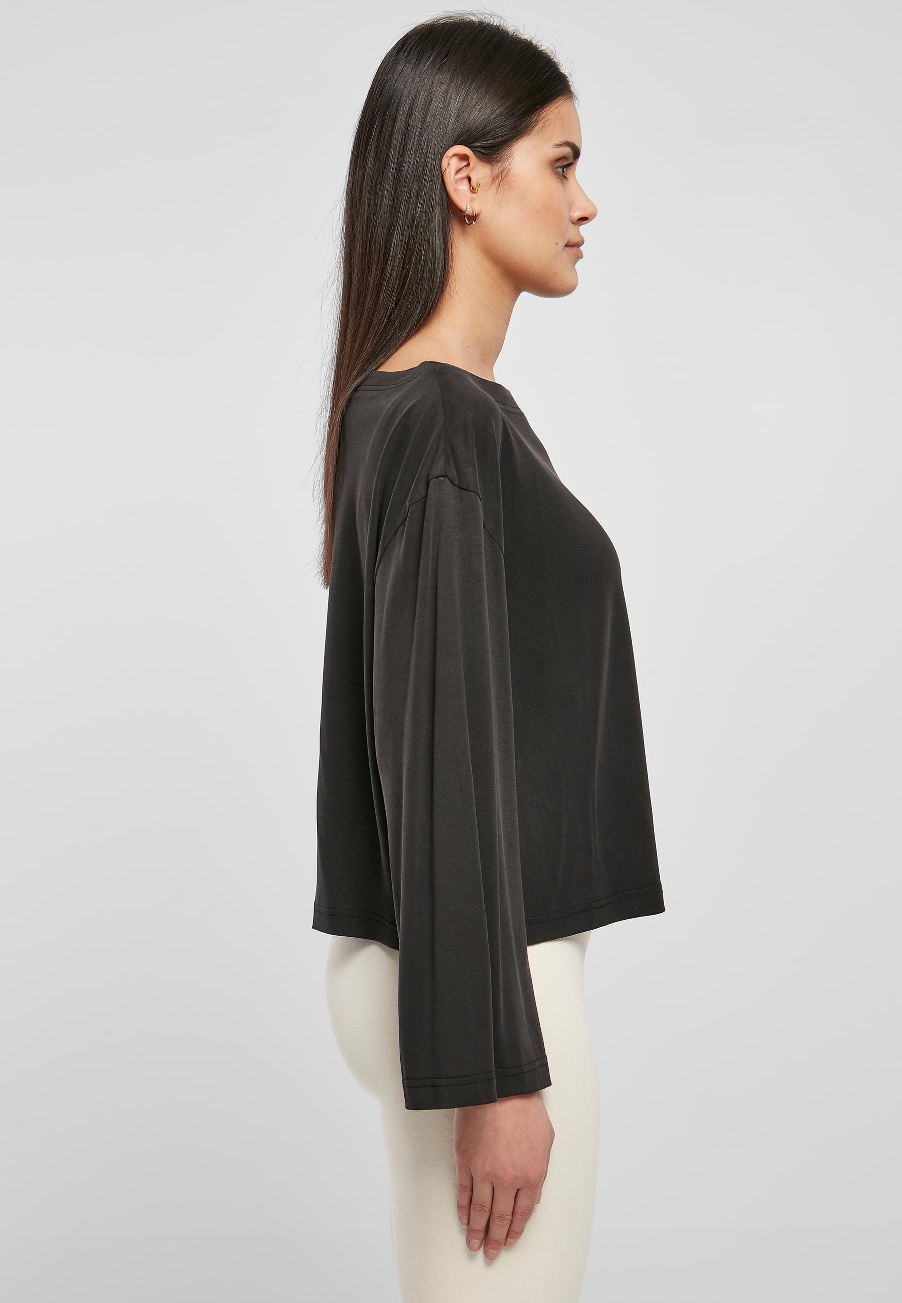 URBAN CLASSICS Langarmshirt »Urban Classics Damen«, (1 tlg.)