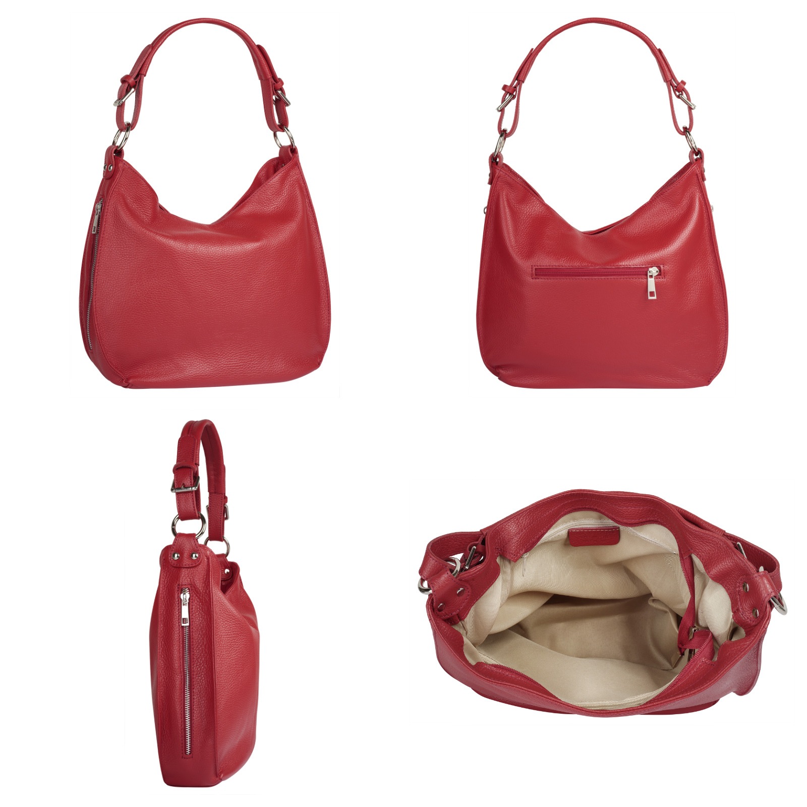 Thumbnail - Samantha Look Shopper, echt Leder, Made in Italy
