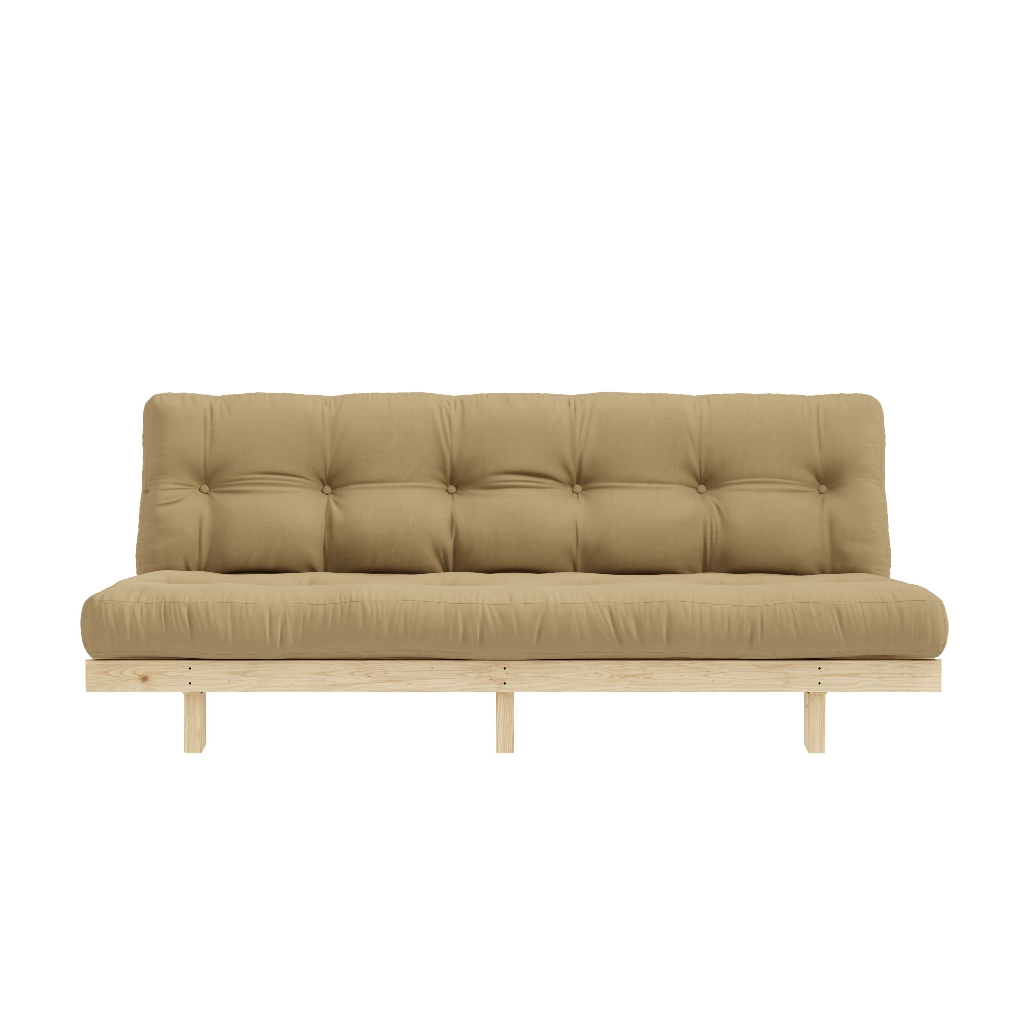 Karup Design Schlafsofa "Lean 200 Schlafsofa, Gästebett, Sofa mit Futonmatratze" Inkl. Futonmatratze, Liegefläche 130x200 cm, FSC zertifizierte Kiefer