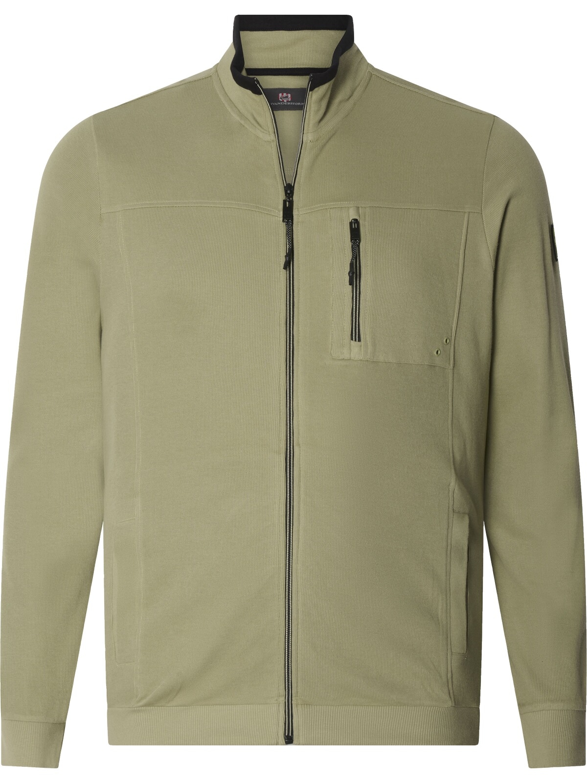 Jan Vanderstorm Sweatjacke "Sweatjacke AAGANG" günstig online kaufen