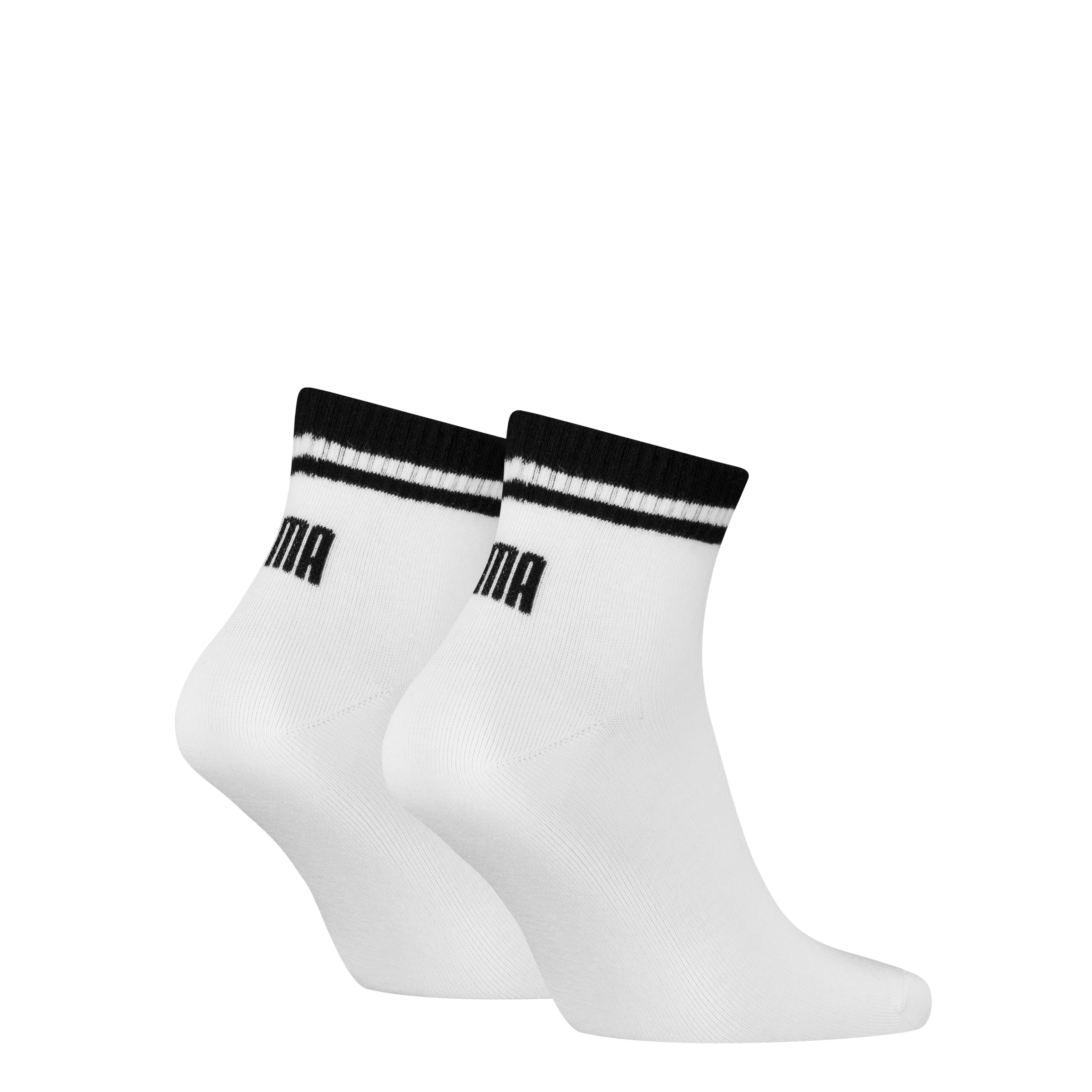 PUMA Kurzsocken "PUMA UNISEX HERITAGE QUARTER 2P" 2 Paar, mit Kontraststeif günstig online kaufen