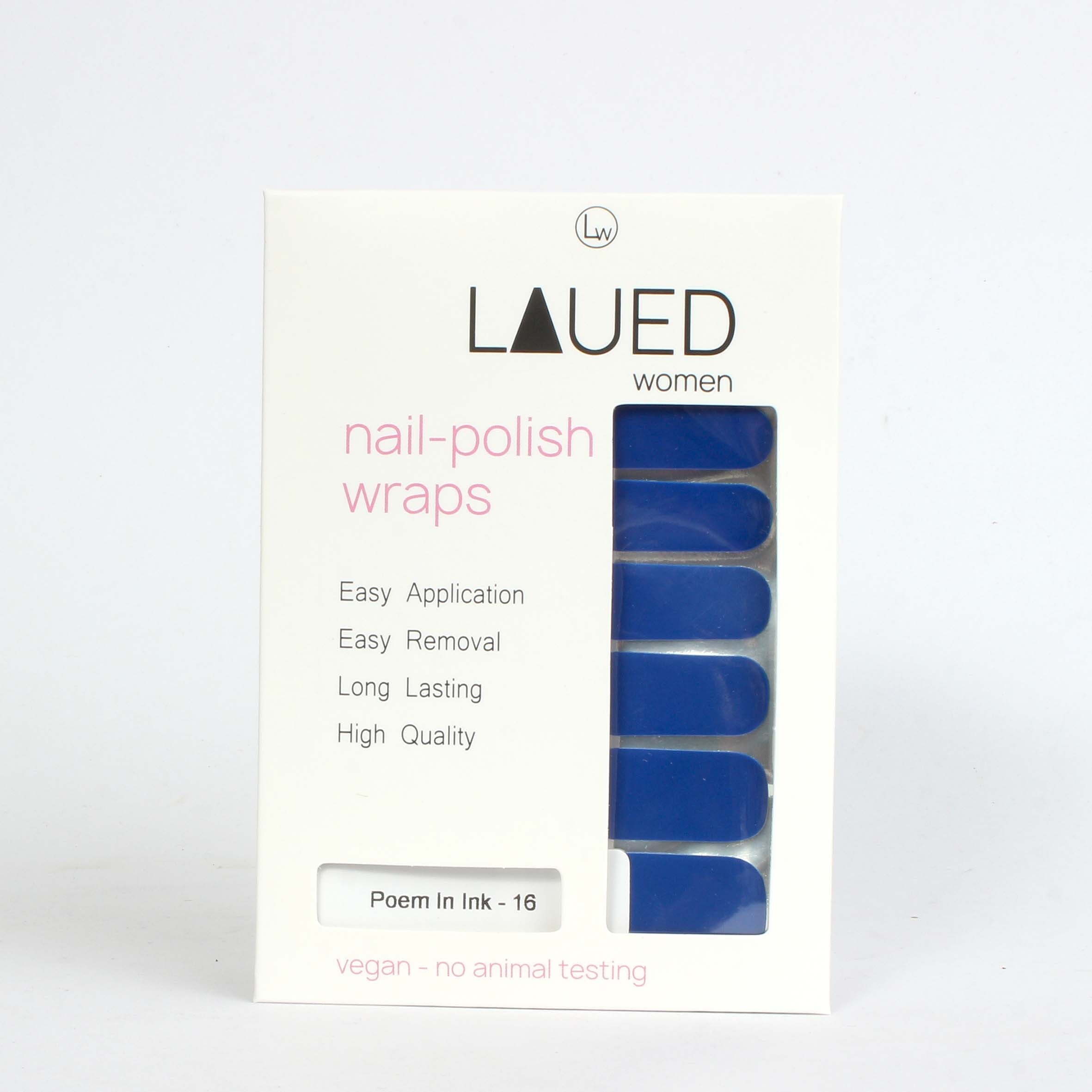 Vargu Nagellack »solid blue«, aus zertifizierter Produktion (SGS / SEDEX) und Material (FSC)