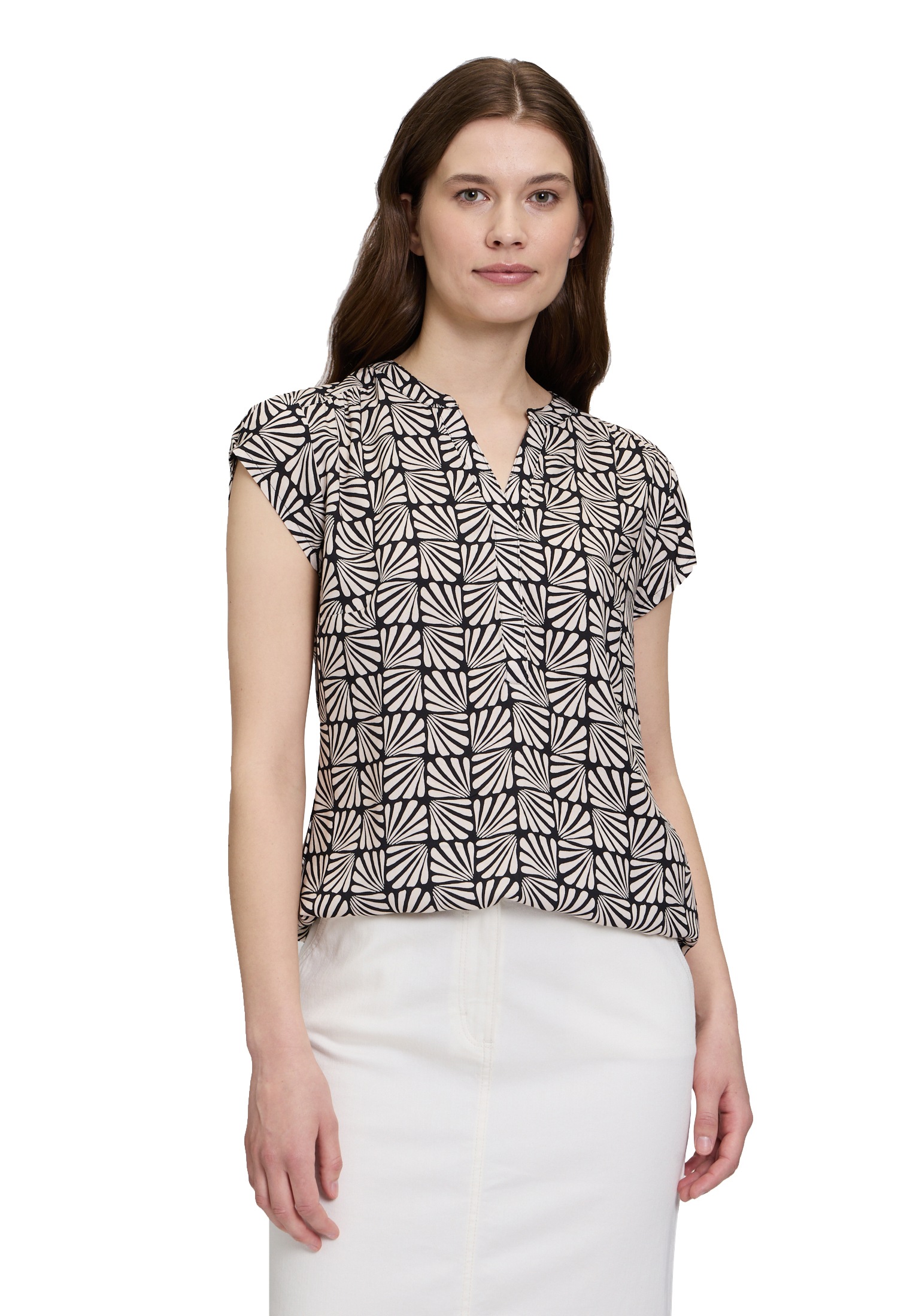 Betty Barclay Schlupfbluse "Betty Barclay Damen Schlupfbluse kurzarm" günstig online kaufen