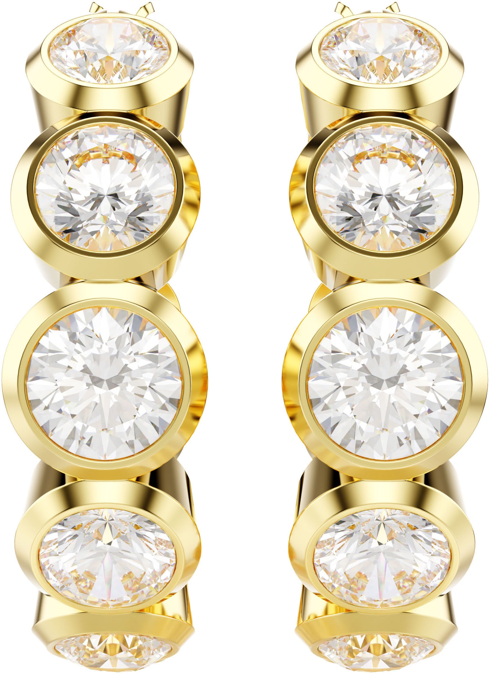 Swarovski Paar Creolen »Schmuck Geschenk Imber Kreolen, 5711483«, mit Swarovski® Zirkonia (synth.)