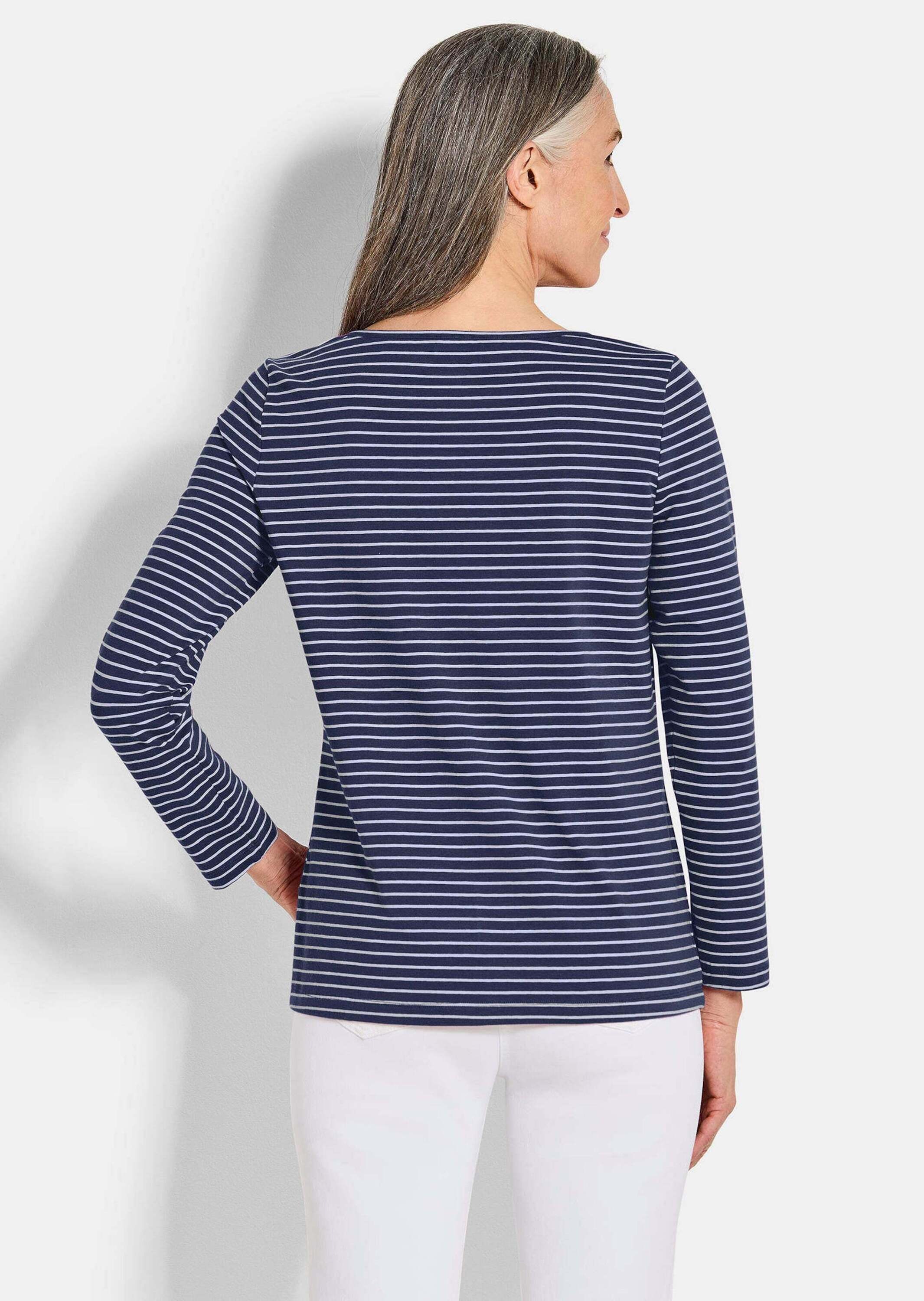 GOLDNER Kurzarmshirt »Kurzgröße Shirt im 3er-Pack aus Baumwoll-Jersey«