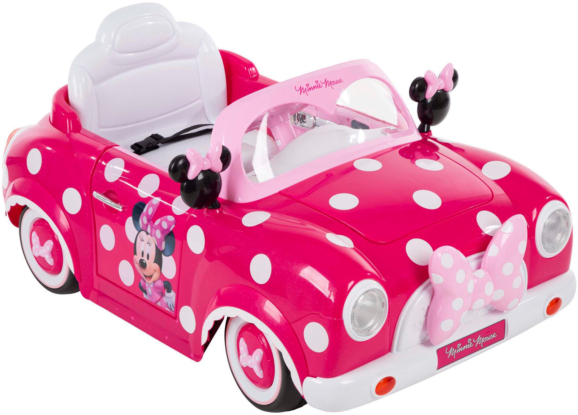 Huffy Elektro-Kinderauto »Minnie Car 6v Batterie zum Aufsitzen« ab 3 Jahren bis 27 kg
