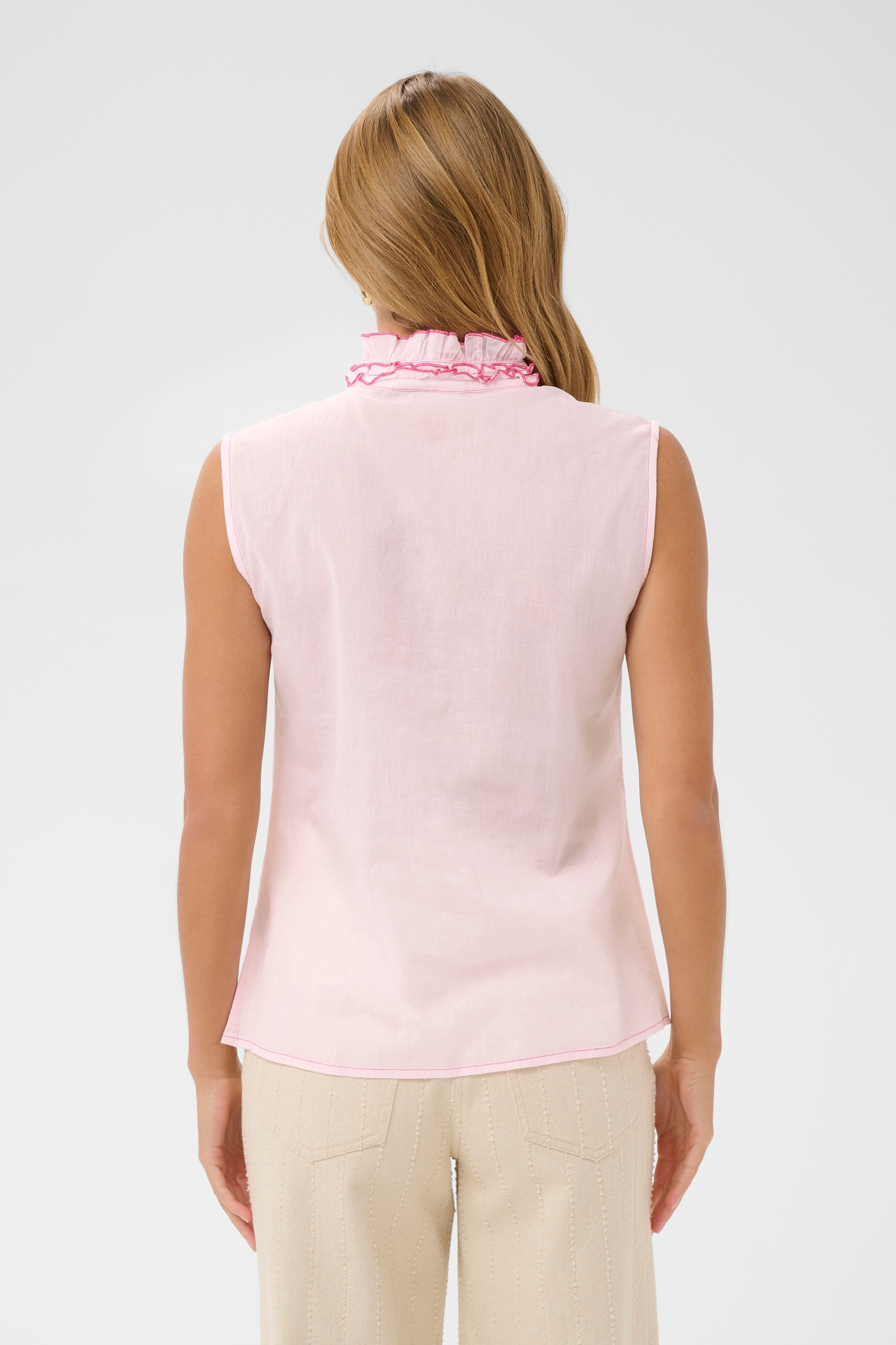 Saint Tropez Blusentop »Damen Ärmellose Bluse TilliSZ«