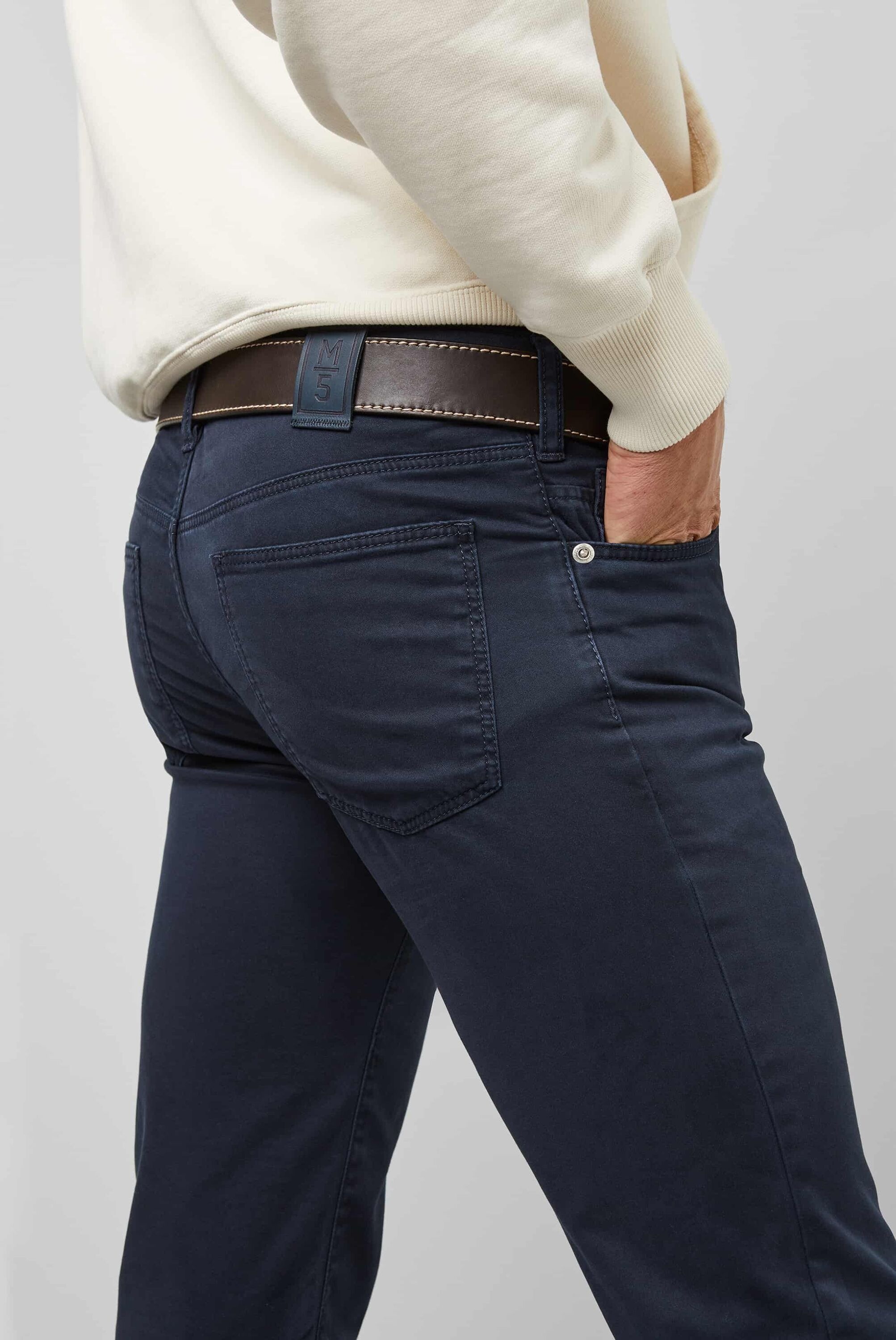 MEYER Chinos »M5 Slim«, mit Stretch-Dehnbund