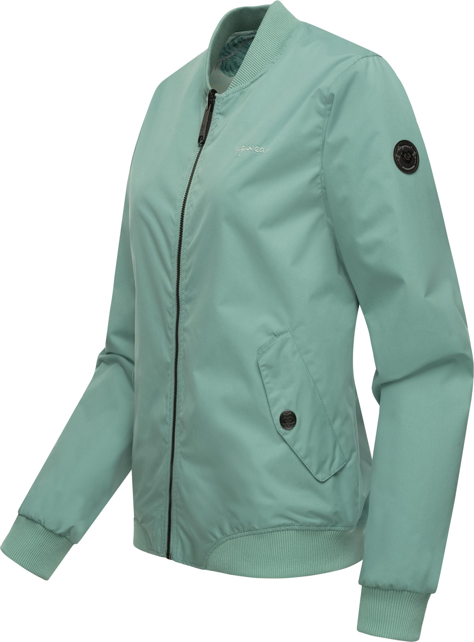 Ragwear Wendejacke »Joom«, ohne Kapuze, modische 2-in-1-Jacke mit Alloverprint und unifarbener Seite
