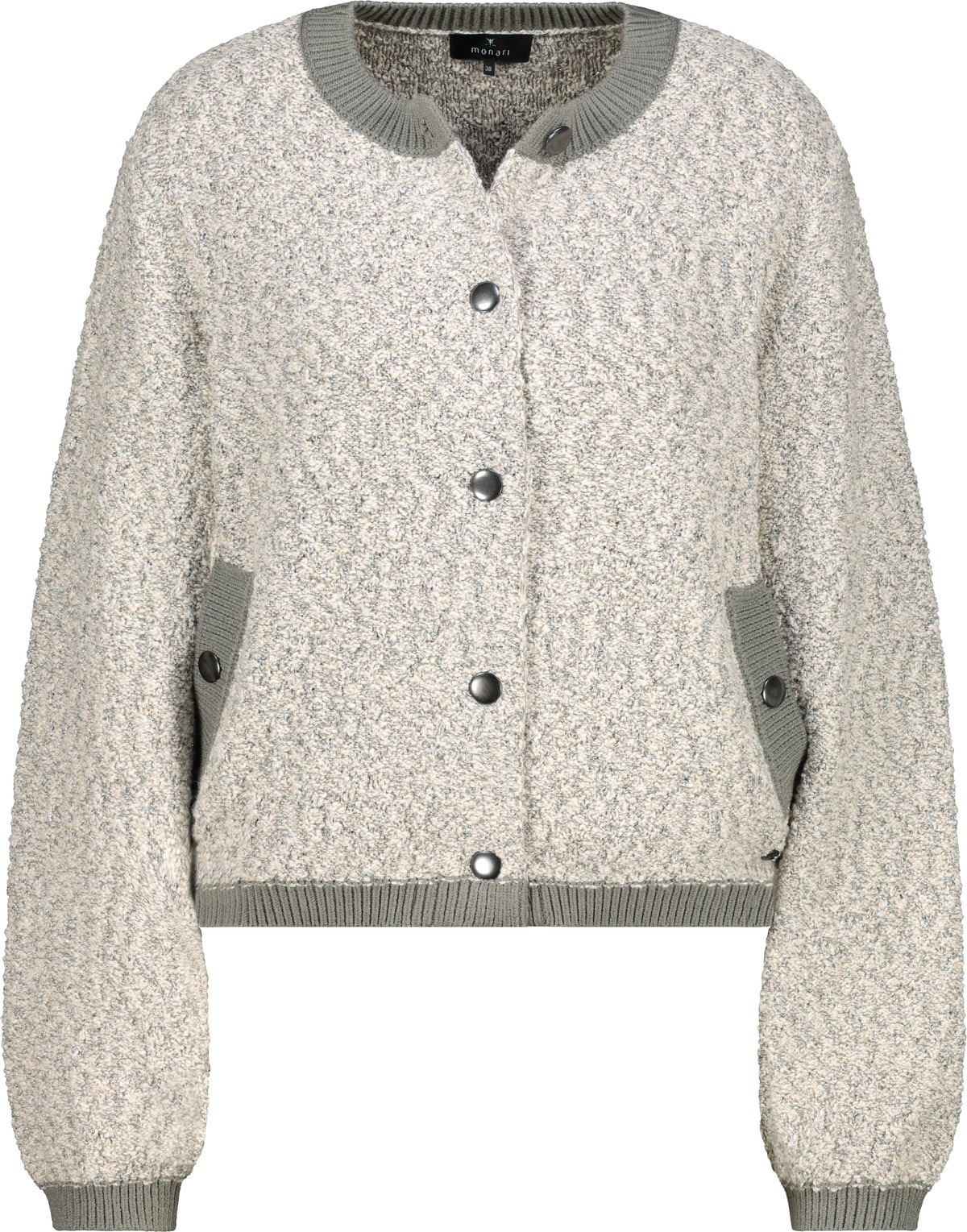 Monari Strickjacke »Jacke Strickjacke Tweed«