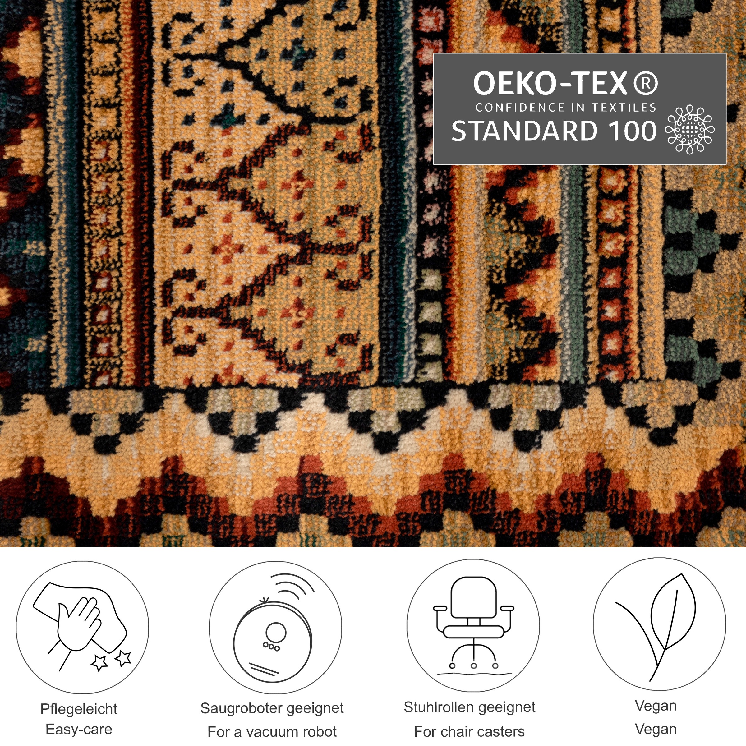 THEKO Gabiro 416 Rug Multicolor 235x68 cm 2