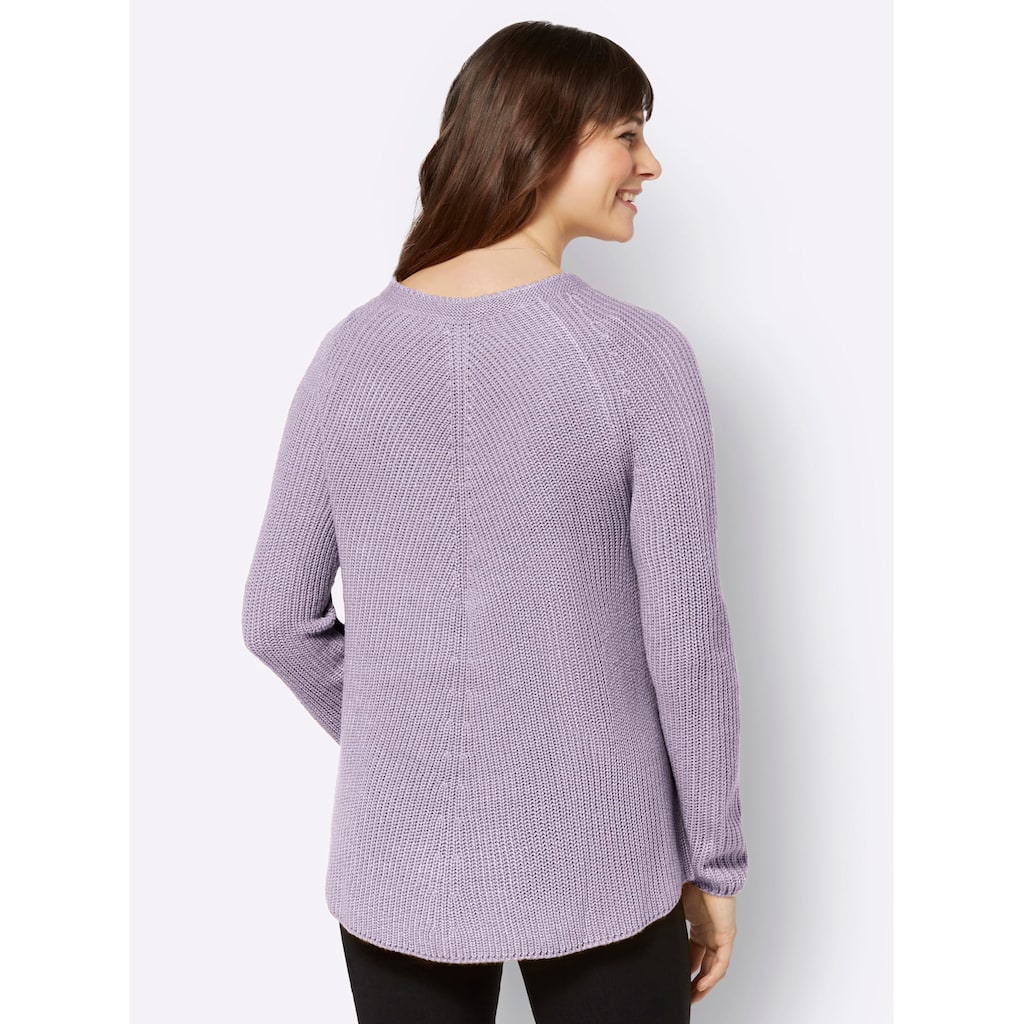 Ambria Rundhalspullover »Pullover«