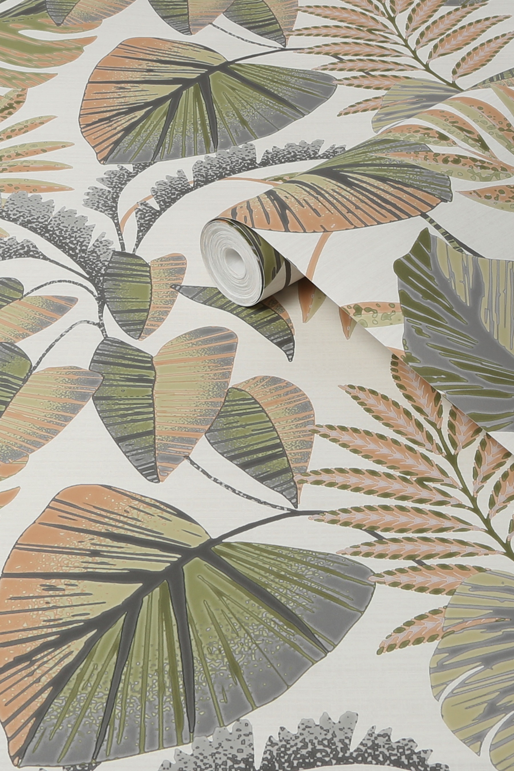 Next Vliestapete »JUNGLE LEAVES Vliestapete 10mx52cm« Motiv glatt