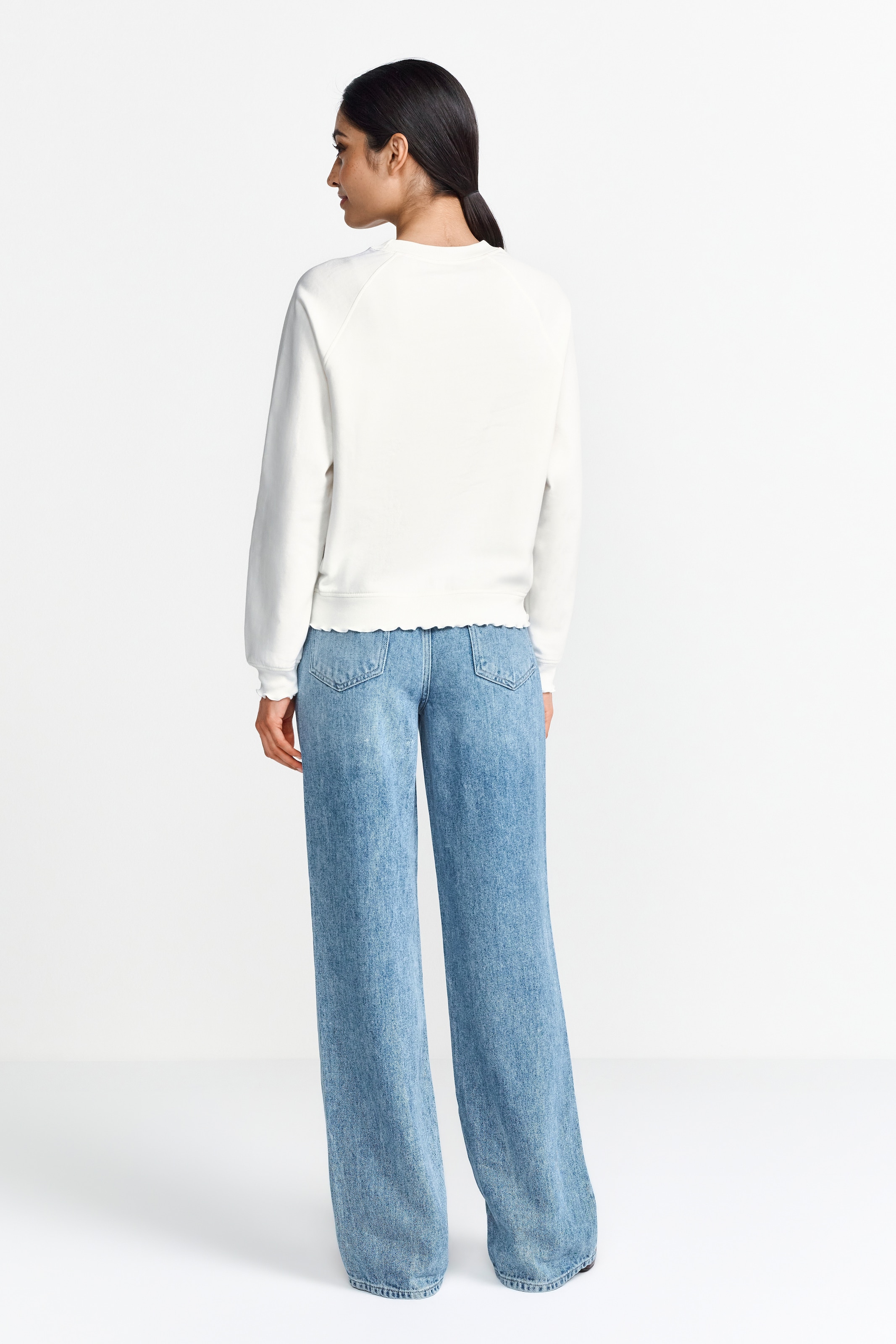 RICHROYAL Sweater, Mit Raglanärmeln