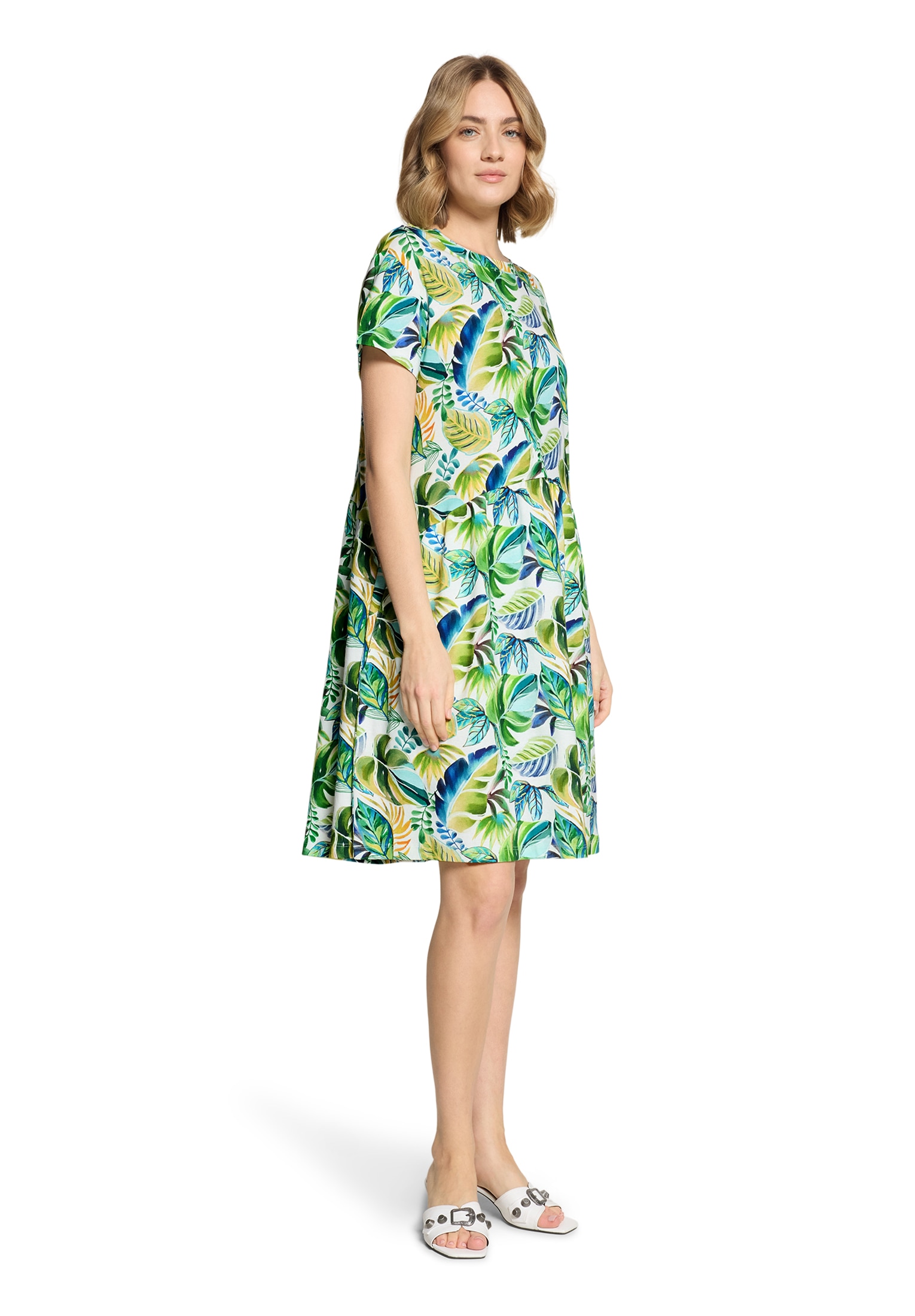 Cartoon Druckkleid »Damen mit Eingrifftaschen« Eingrifftaschen