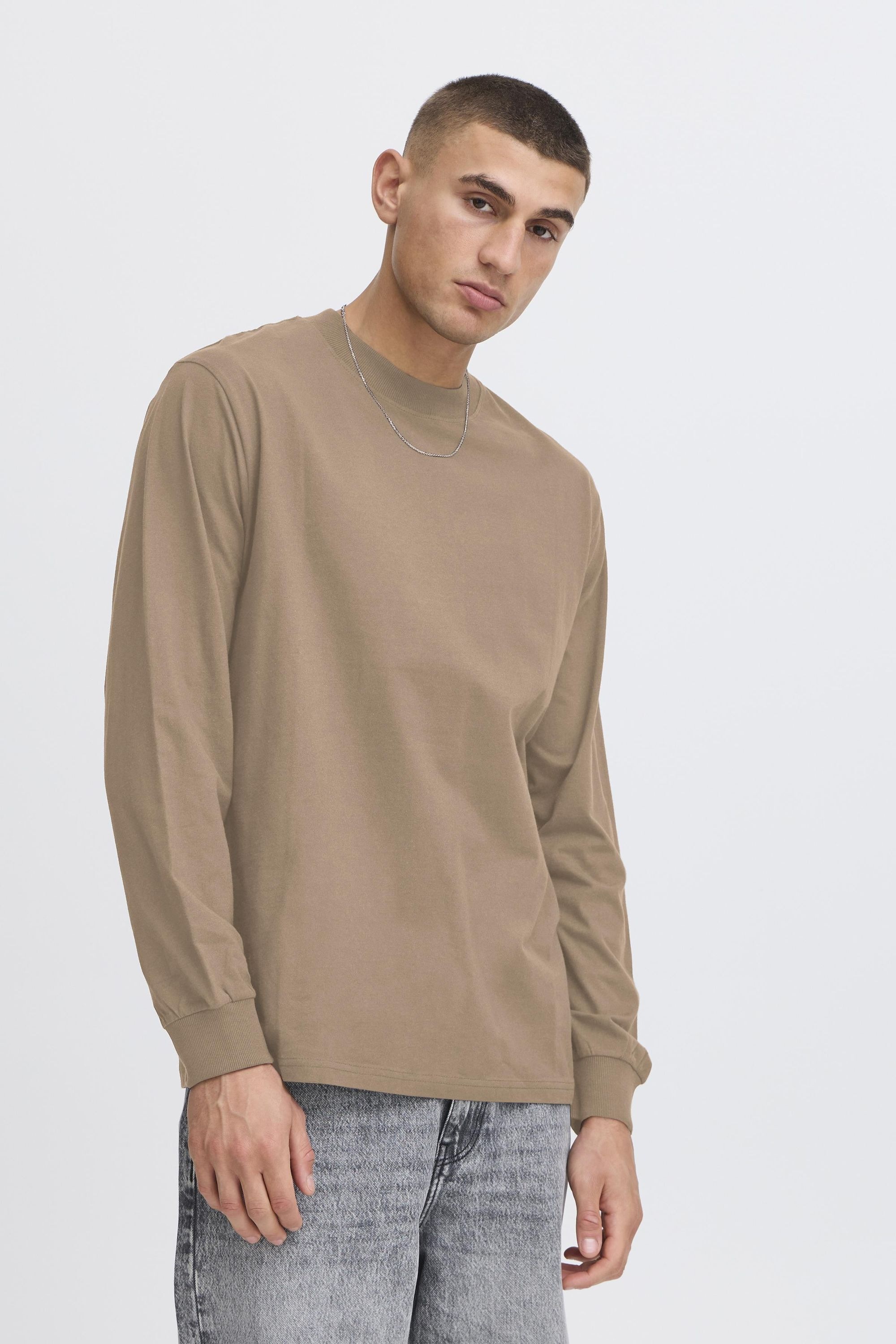 !solid SDREYNALDO Long Sleeve Shirt Brown XL 2