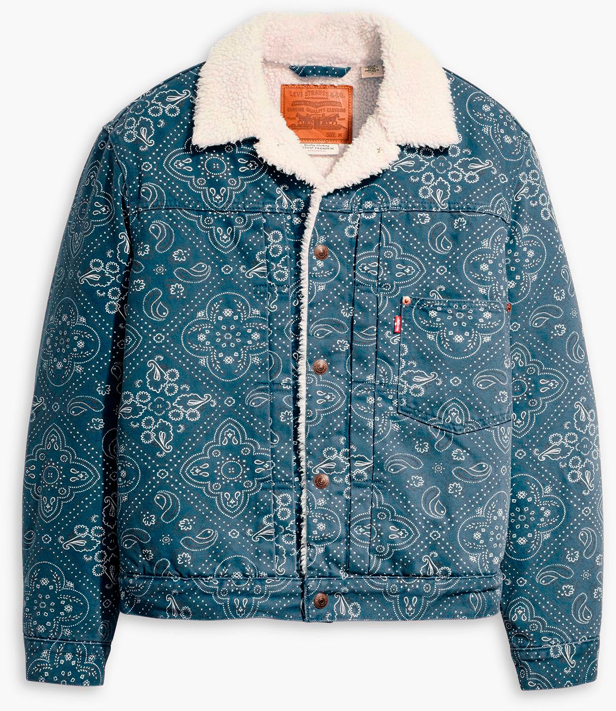 Levi's® Jeansjacke »TYPE 1 SHERPA TRUCKER BLUES«