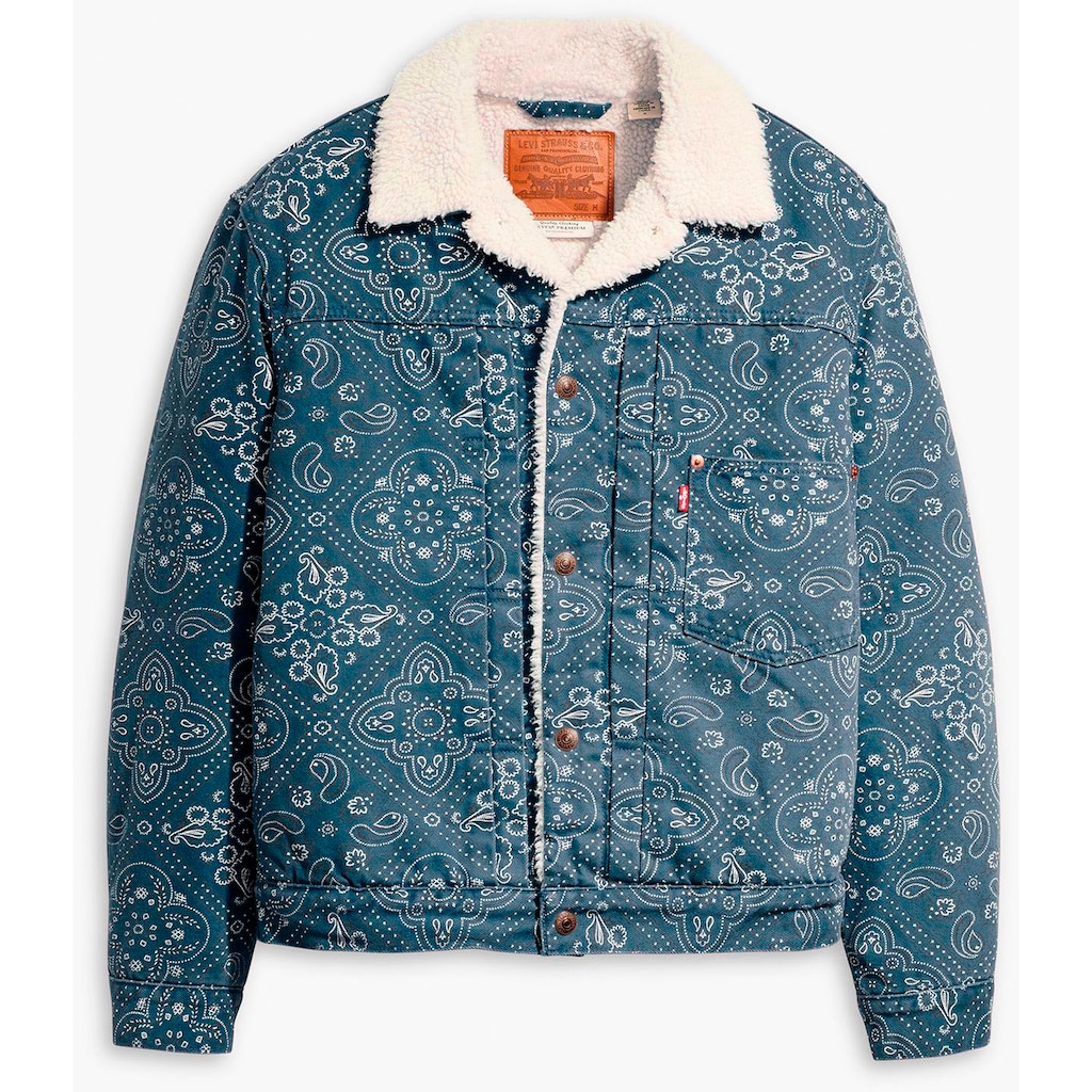 Levi's® Jeansjacke »TYPE 1 SHERPA TRUCKER BLUES«