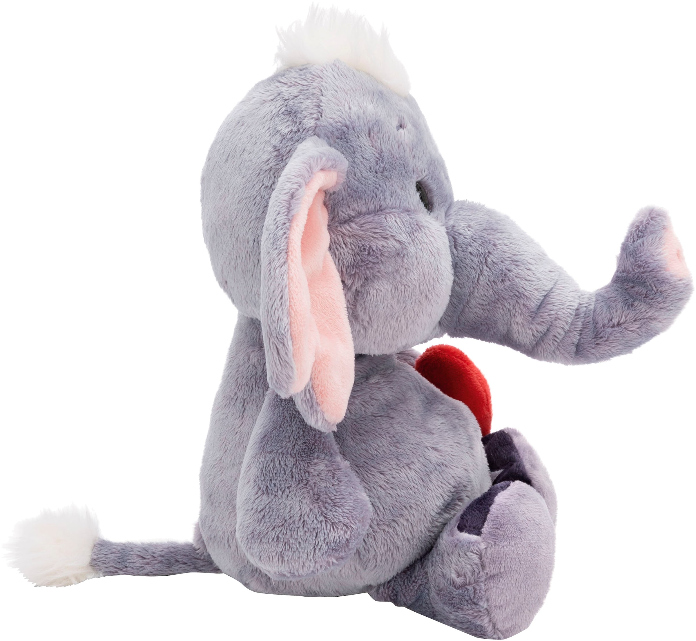 Nici Kuscheltier »Love, Elefant mit Magnet Herz dunkelgrau, 48cm«, schlenkernd