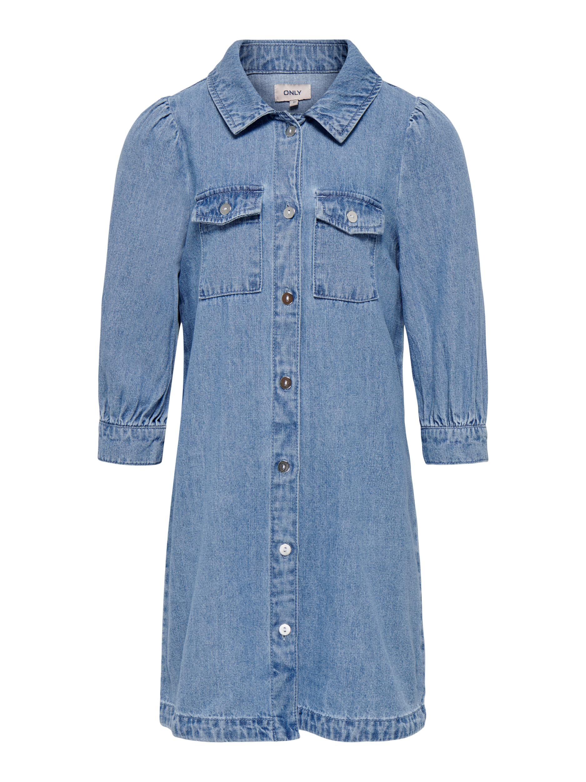 KIDS ONLY Jeanskleid »KOGFELICA DNM DRESS YOKBOX« online bestellen | BAUR | Jeanskleider