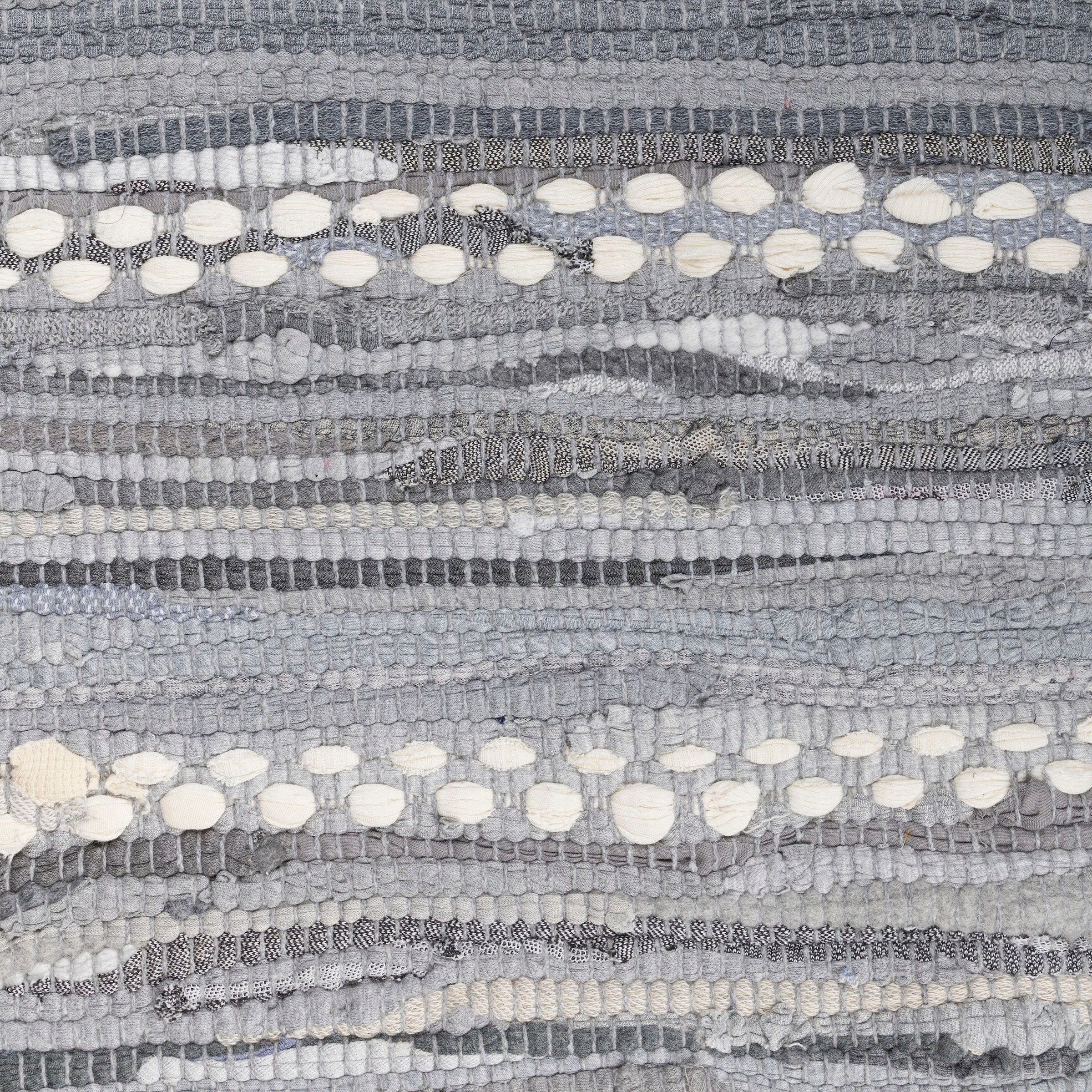 Fransen mit reine Handweb | Home Baumwolle, handgewebt, affaire »Le Teppich gestreift, Vivier«, BAUR Teppich, rechteckig,