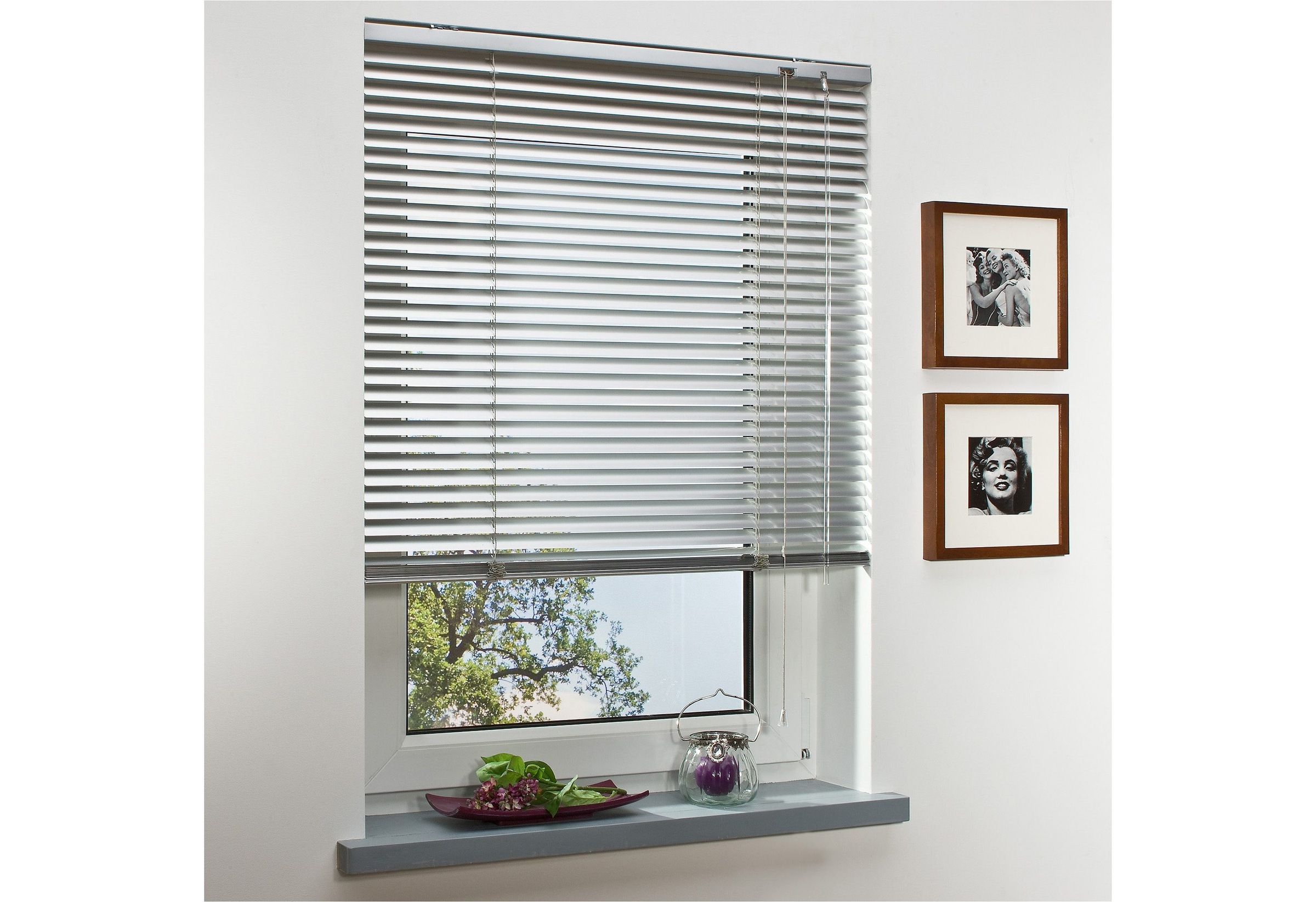 Liedeco Jalousie "Aluminium-Jalousie" mit Bohren freihängend Aluminium günstig online kaufen