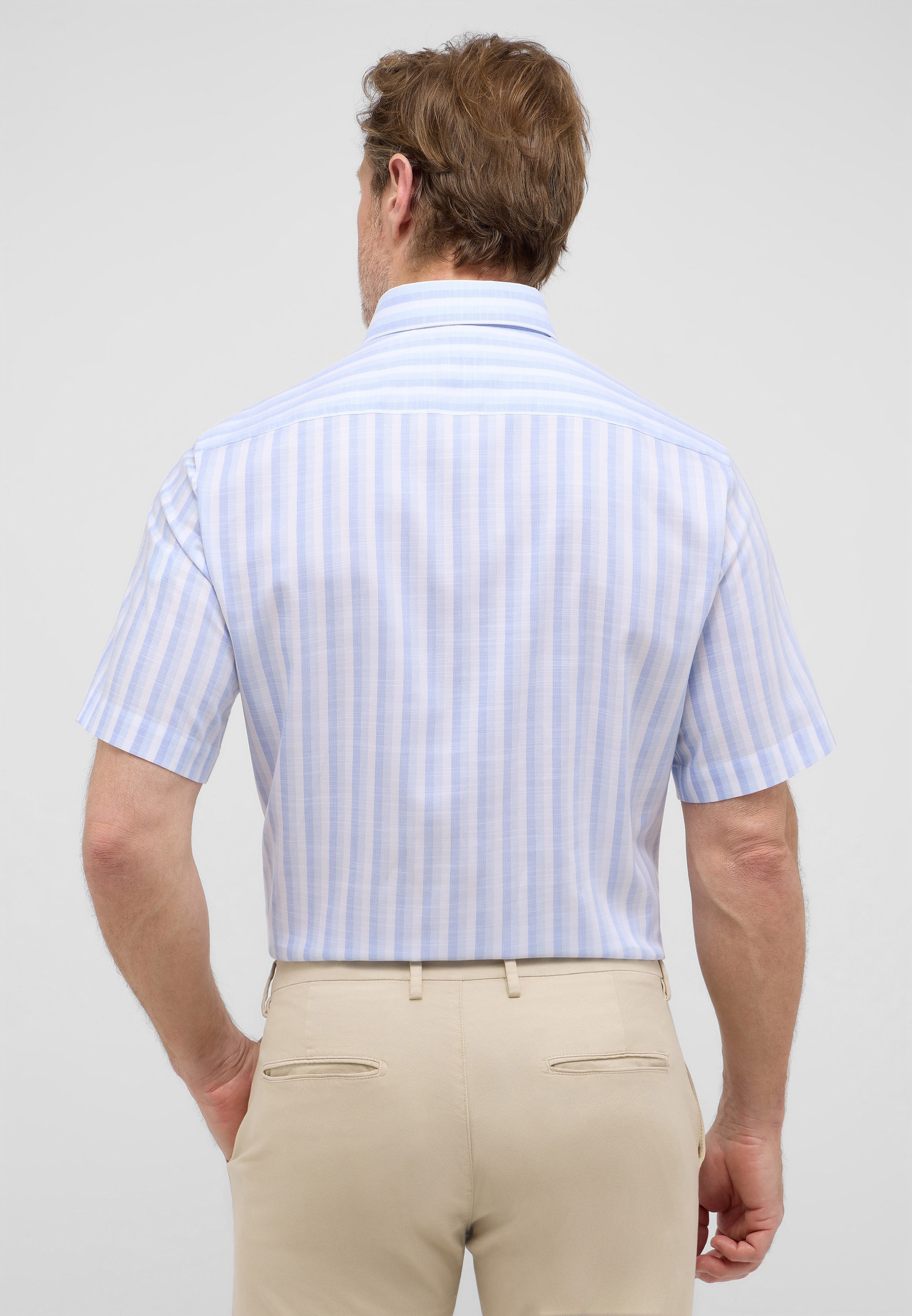 Eterna Kurzarmhemd »MODERN FIT«, EASY IRON (bügelleicht)
