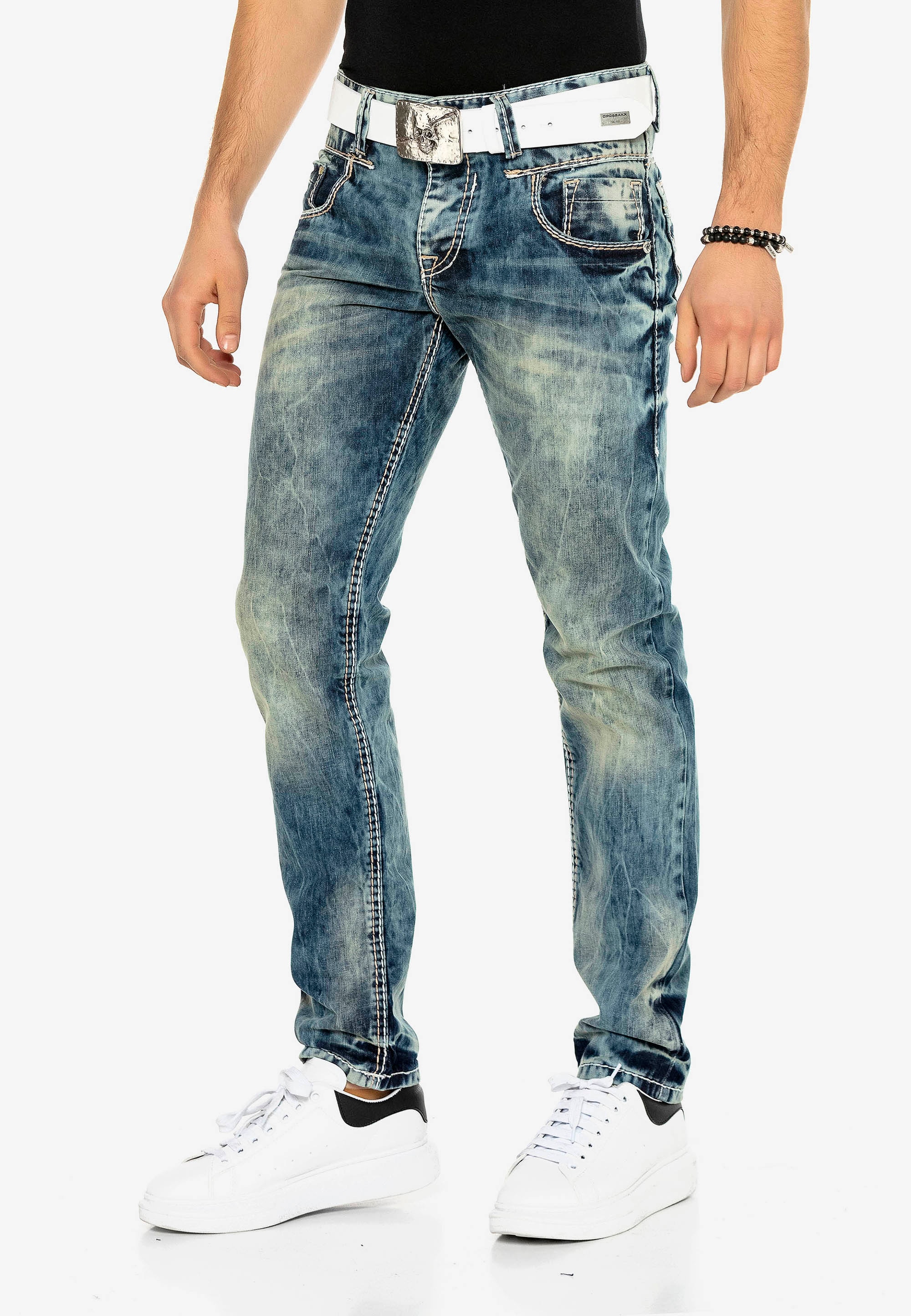 Cipo & Baxx Regular-fit-Jeans "Jeans" günstig online kaufen