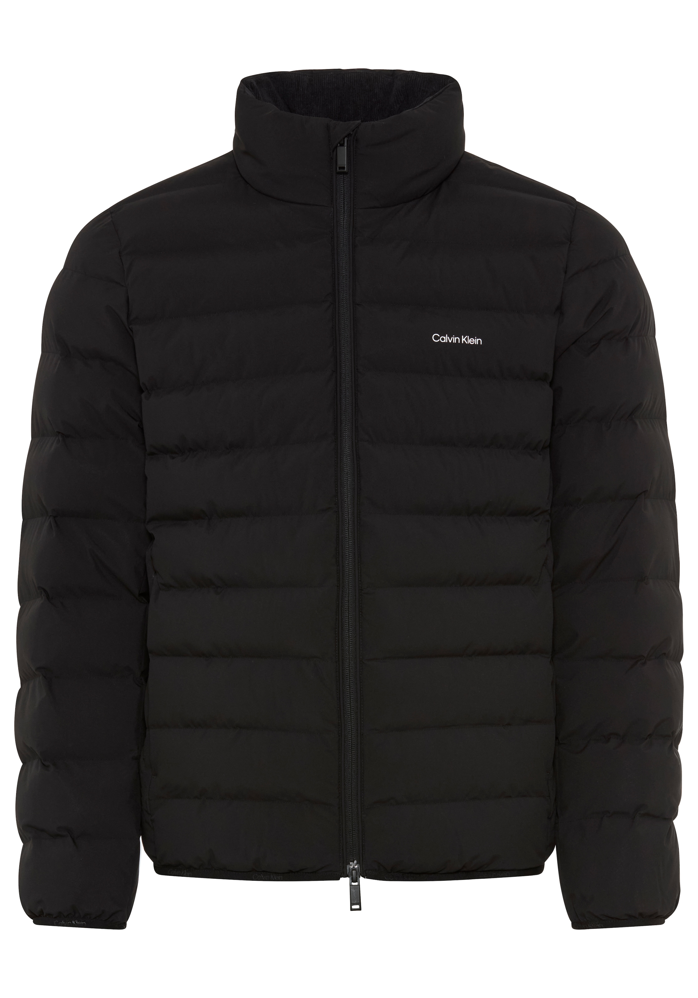 Calvin Klein Steppjacke Stehkragen, 2-Wege-Zipper, Regular Fit