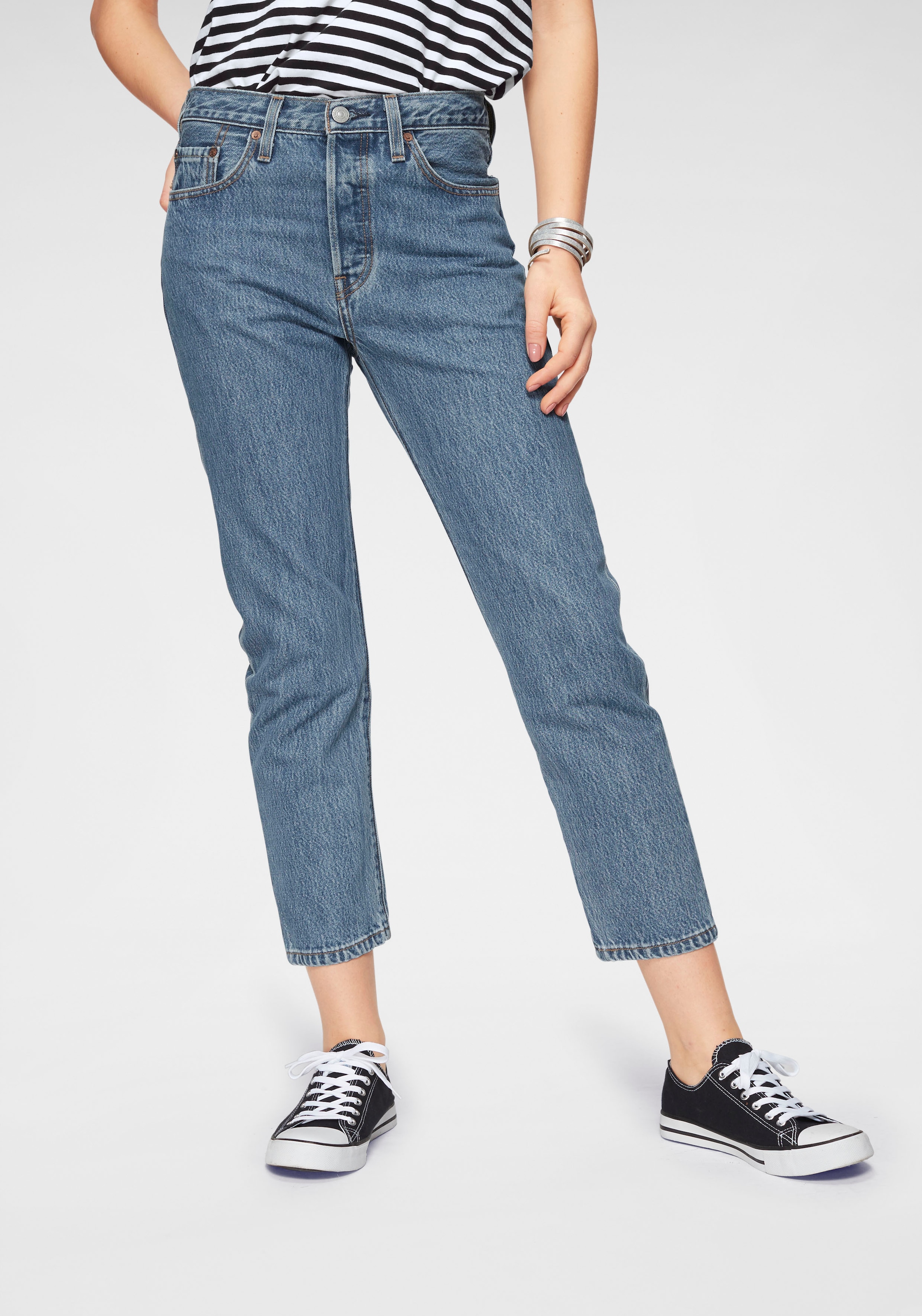 Levis 7/8-Jeans "501 Crop", 501 Collection, 5-Pocket-Style