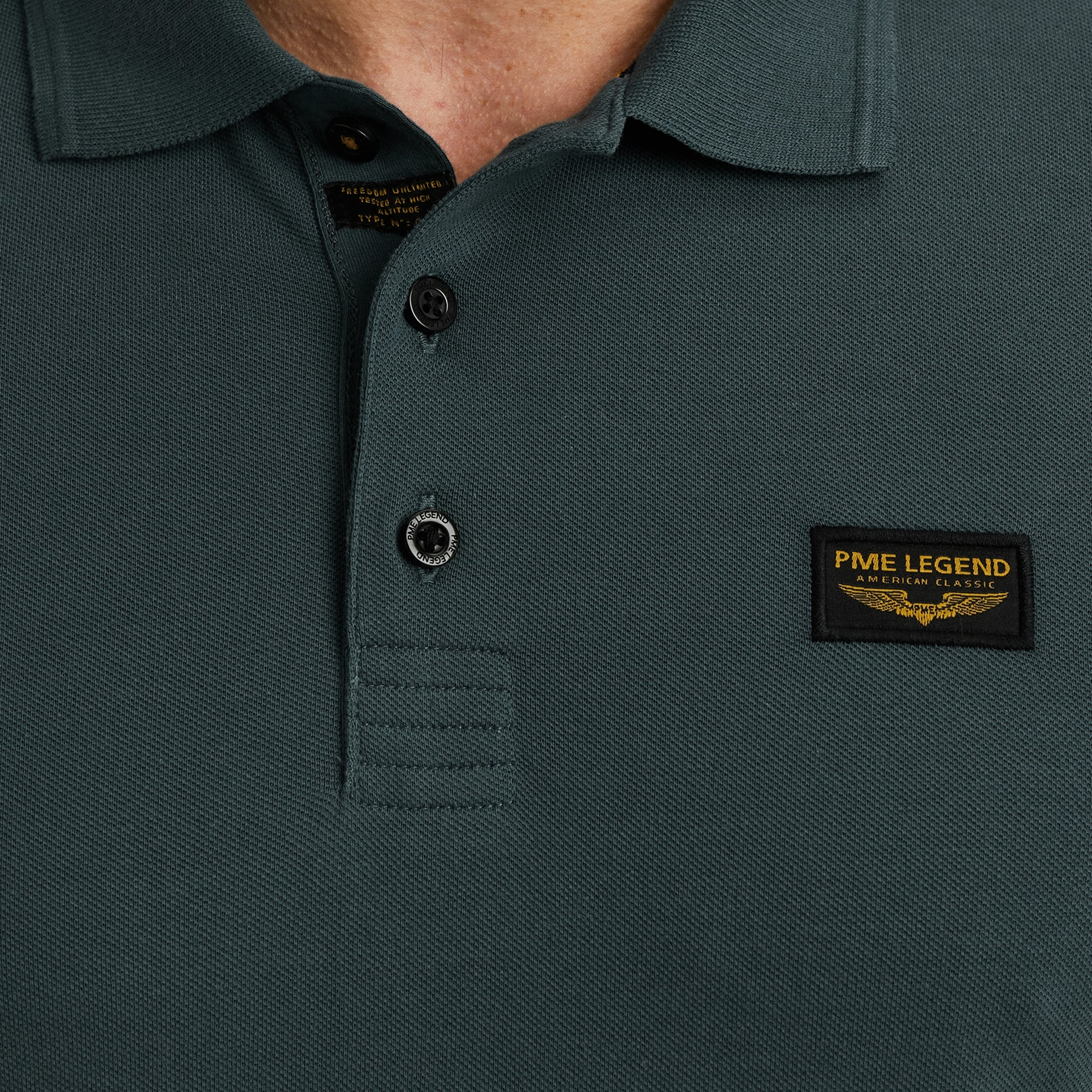 PME LEGEND Poloshirt, mit Logostickerei