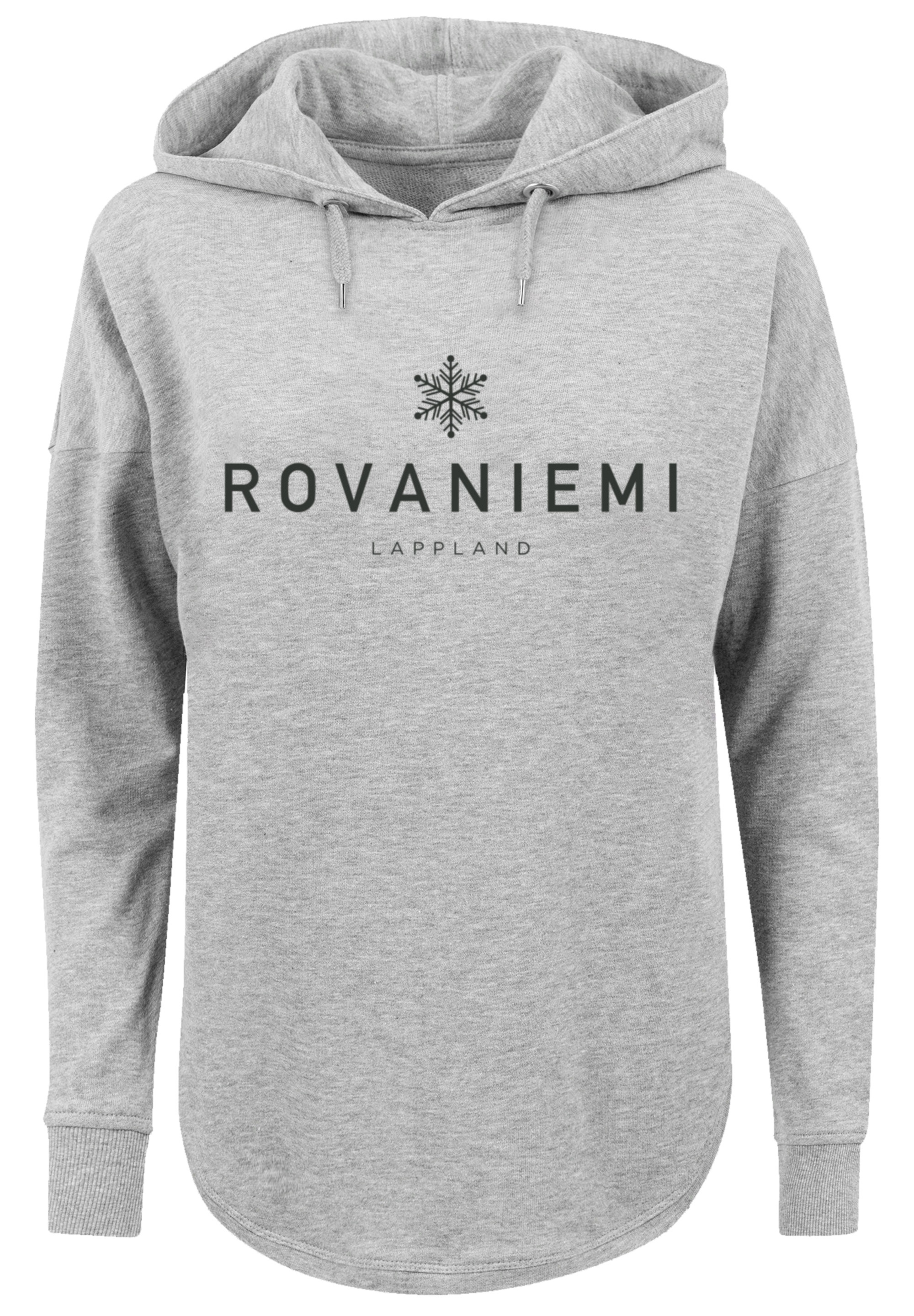 F4NT4STIC Sweatshirt »Schneeflocke Winter Lappland«, Weihnachten, Geschenk, Logo