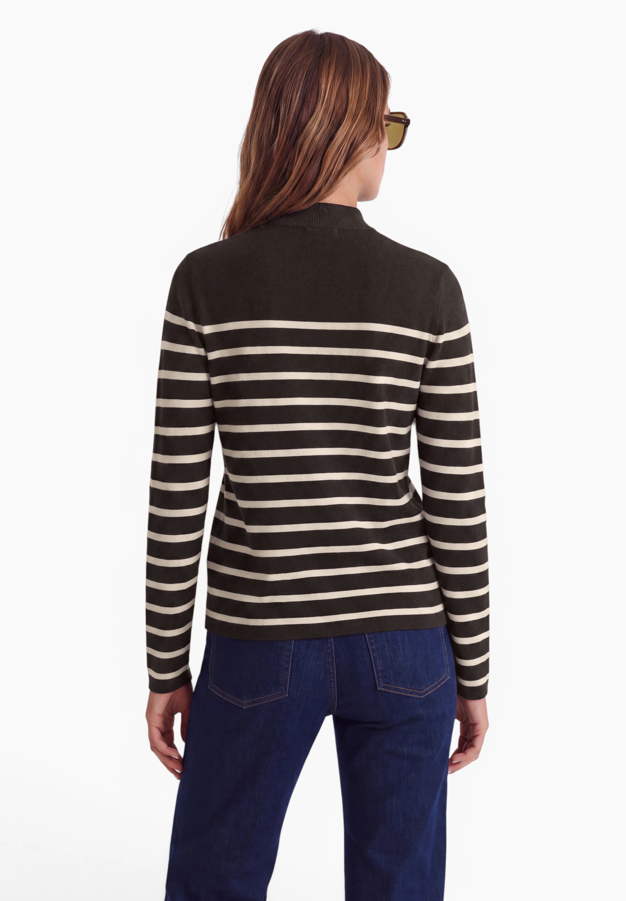 STREET ONE STUDIO Streifenpullover mit Streifen