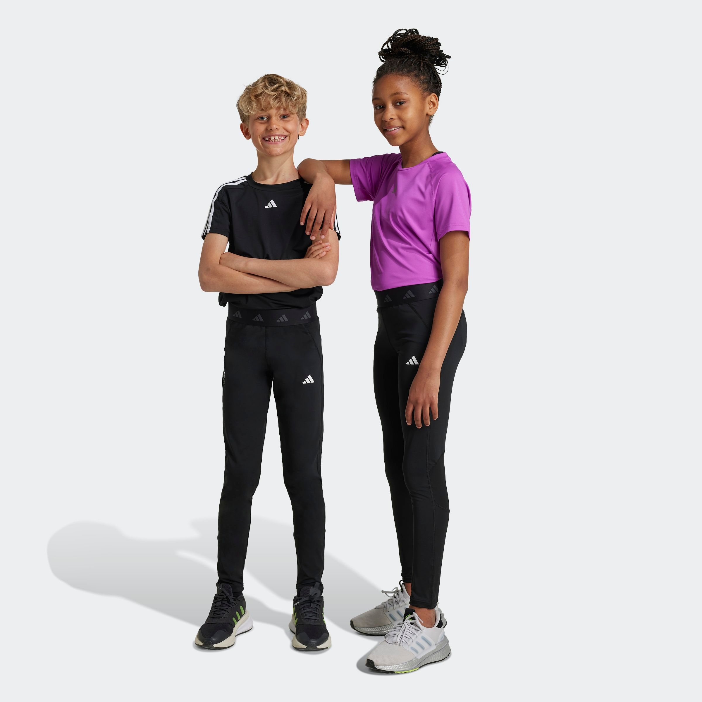 adidas Sportswear Trainingstights "TECHFIT LEGGINGS" für Kinder, mit AEROREADY-Technologie, eng anliegende Passform