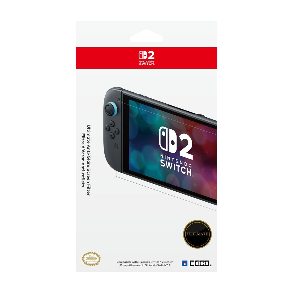 Hori Displayschutzfolie »Ultimative Blendschutz-Displayschutzfolie Switch 2«, für Nintendo Switch 2