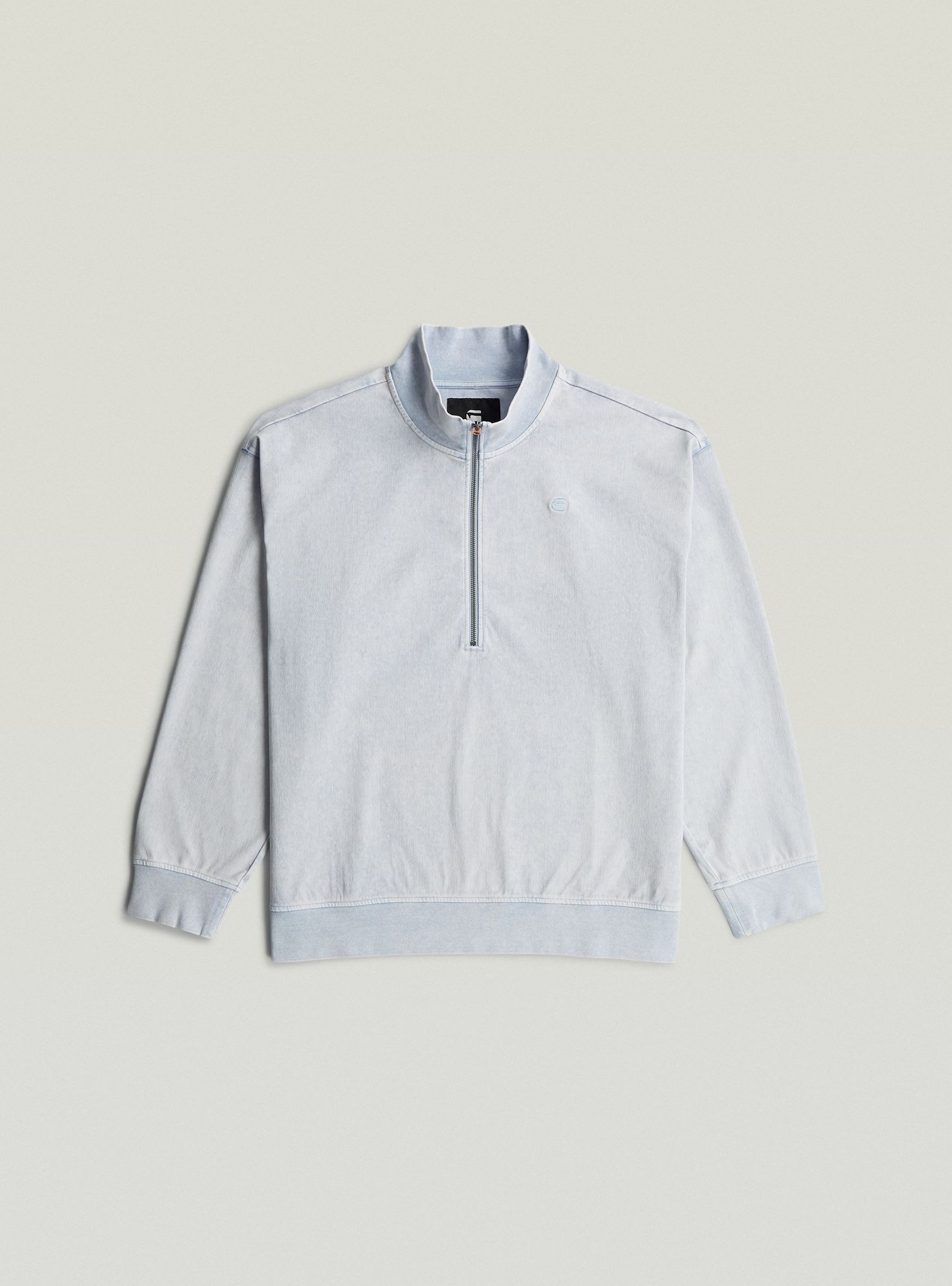 G-STAR Longpullover »Washed HB Relaxed Half Zip Sweatshirt«