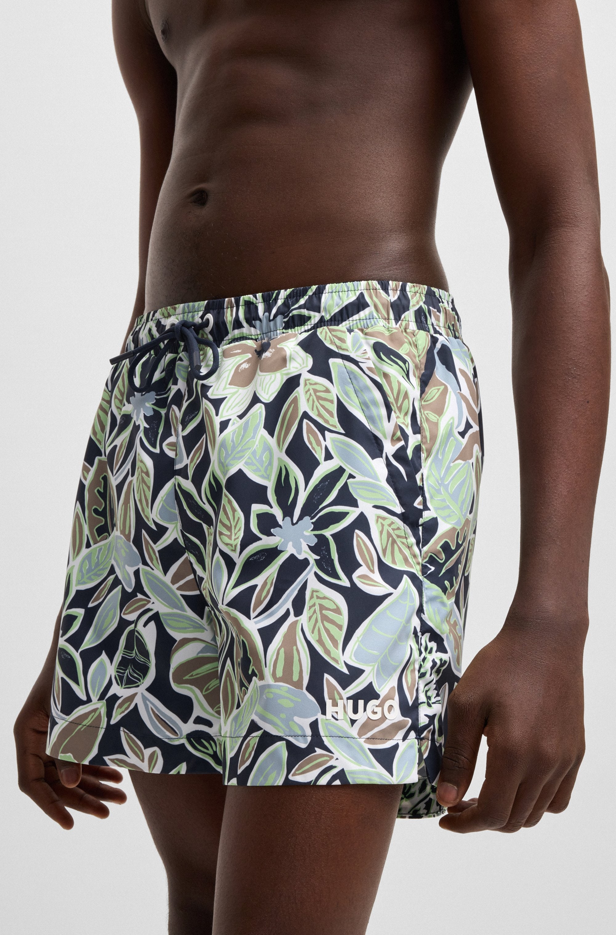 HUGO Underwear Badeshorts »CALALA«, mit tropischen Muster