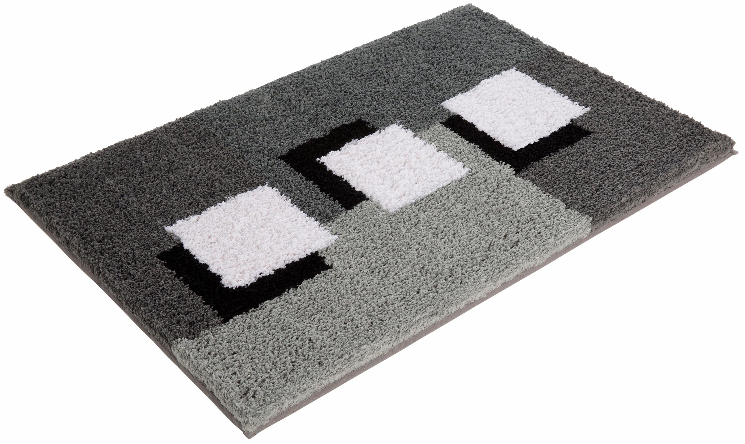 my home Badematte "Ada, Badvorleger, Badezimmer Teppich" Höhe 21 mm rutschh günstig online kaufen