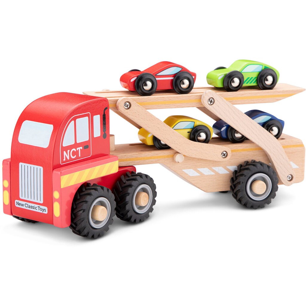 New Classic Toys® Spielzeug-LKW »Holzspielzeug, Auto-Transporter«