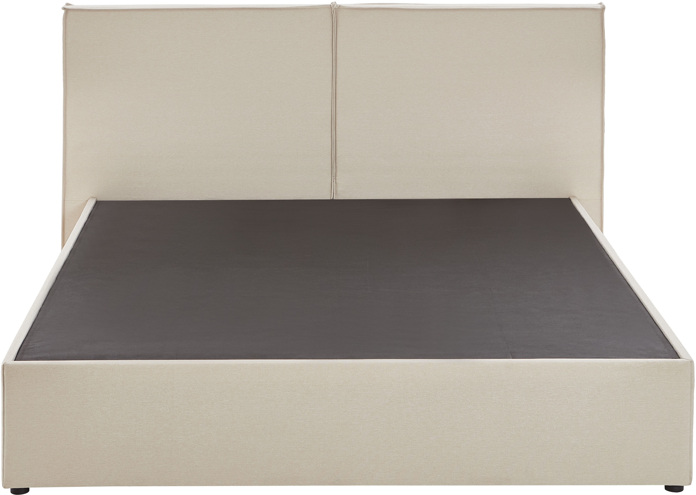 ATLANTIC home collection Boxbett »NIKITA«, bodentiefes Bett, wahlweise mit Matratze und Topper