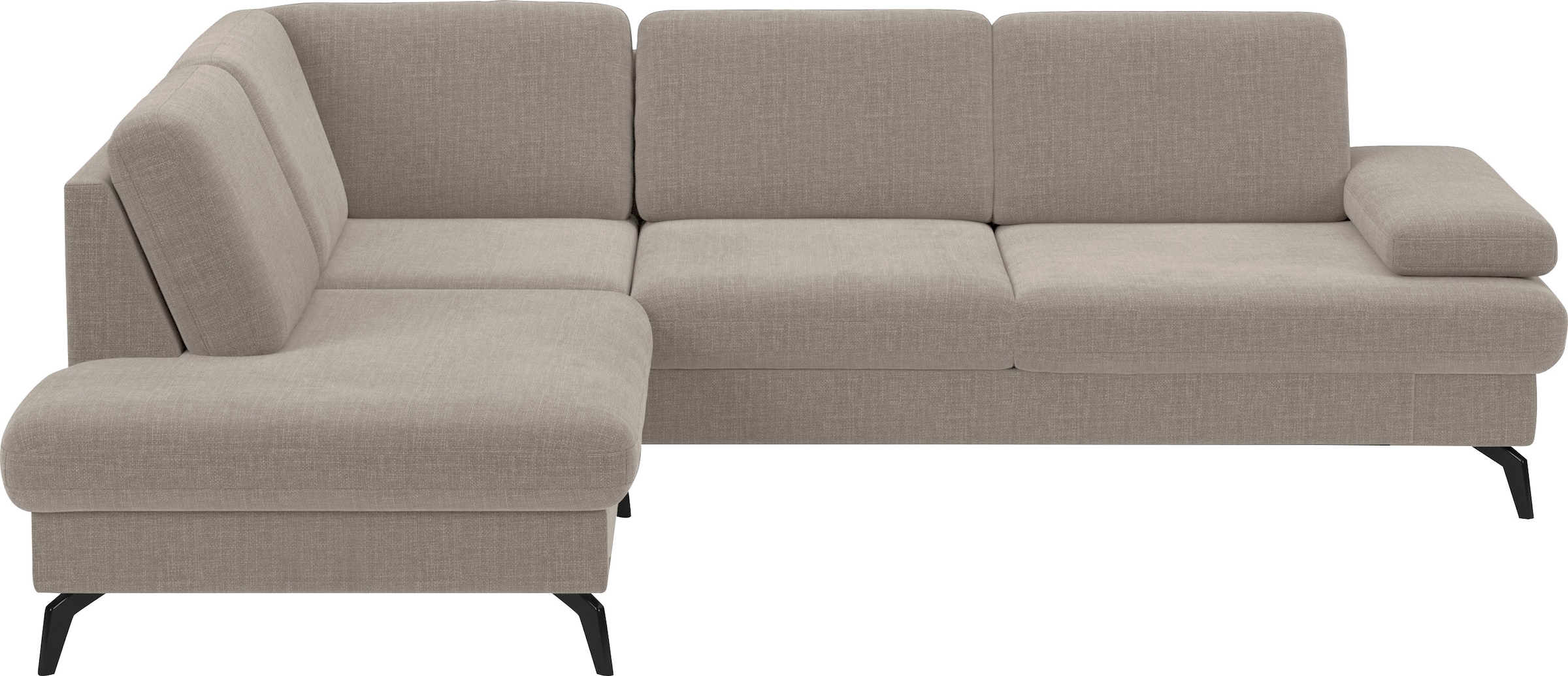 sit&more Ecksofa "Morris L-Form, inkl. Sitztiefenverstellung", wahlweise mi günstig online kaufen