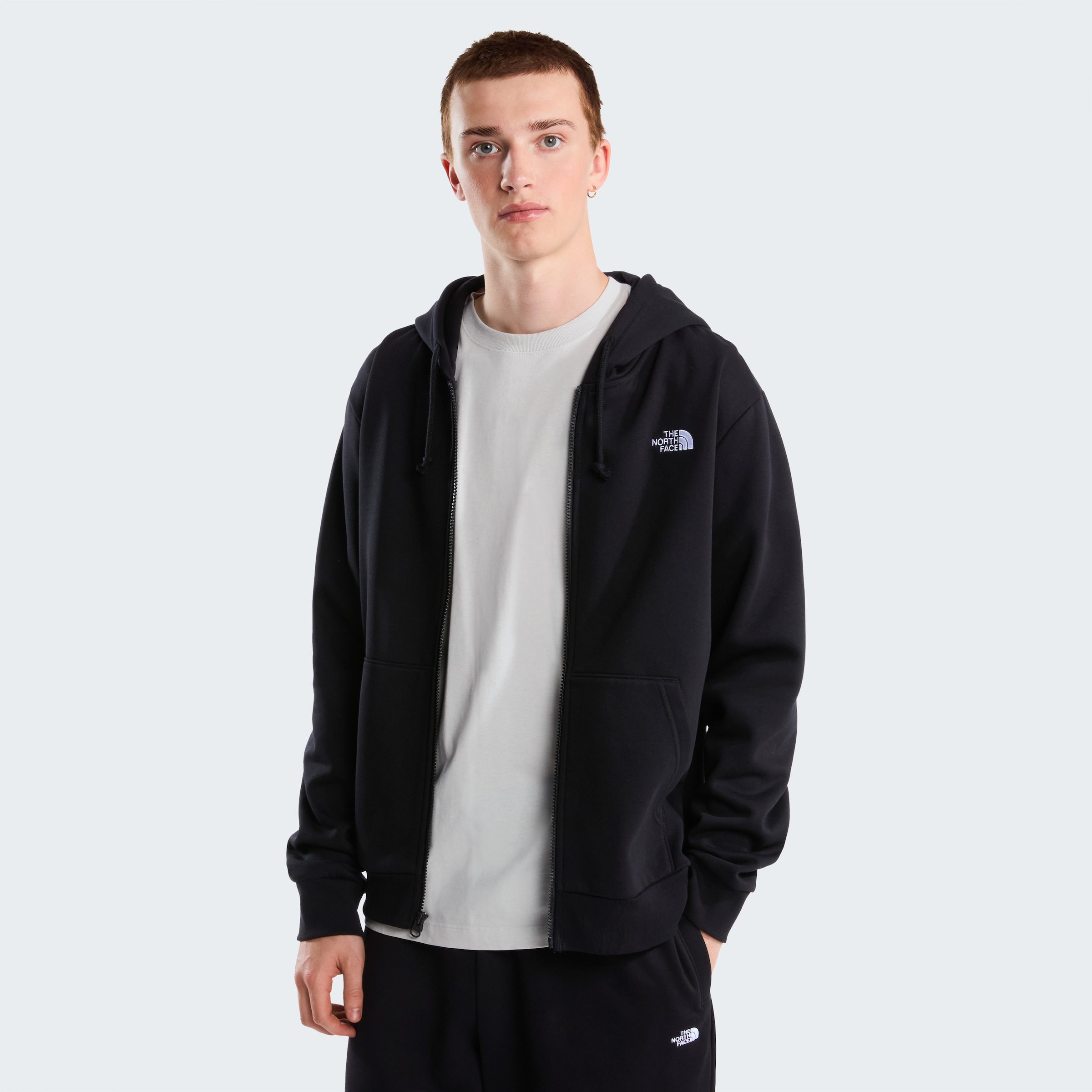 The North Face Sweatjacke »M EVOLUTION SIMPLE DOME REGULAR FULL ZIP« mit durchgehendem Reißverschluss, Langarm-Ausführung