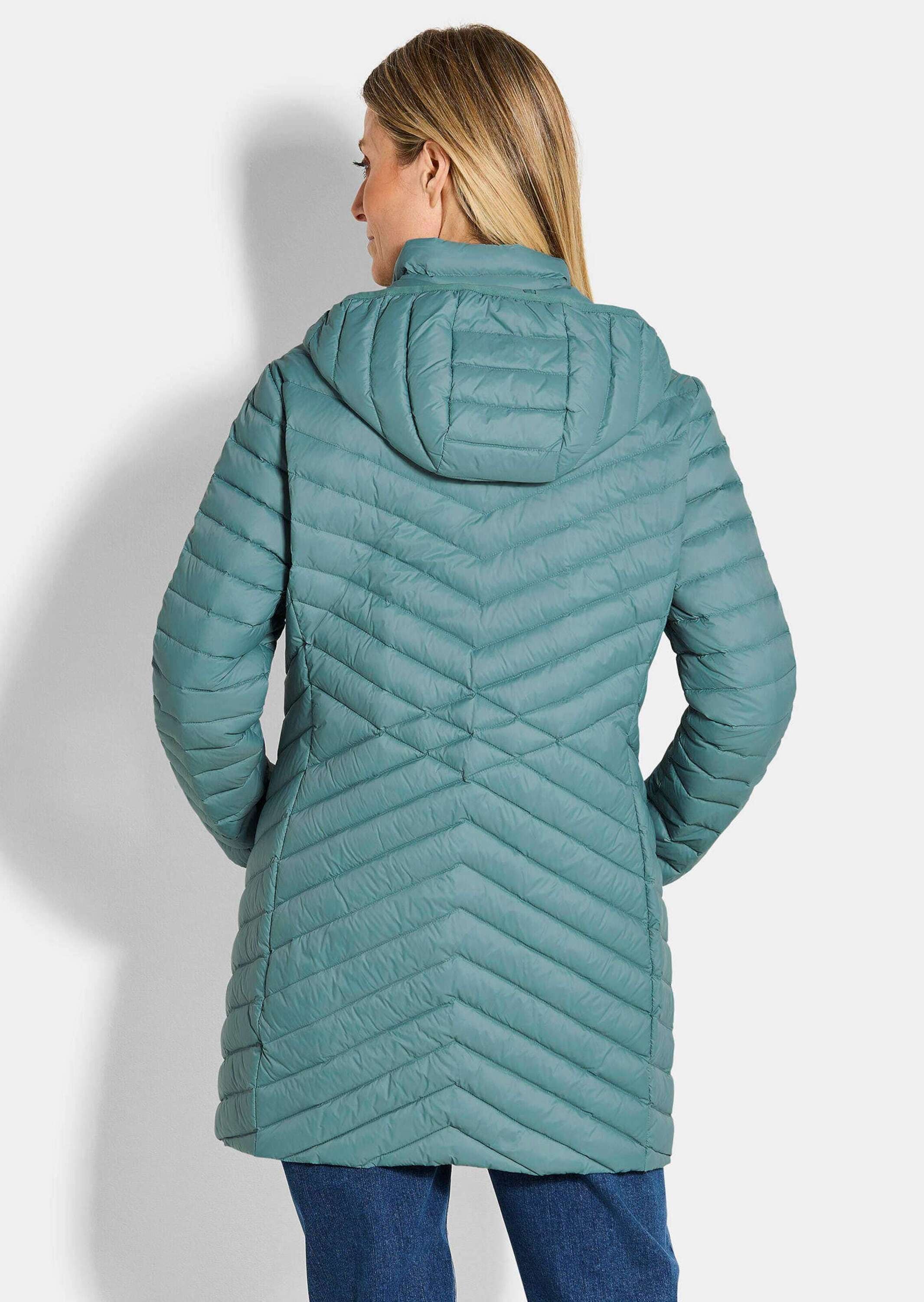 GOLDNER Winterjacke »Kurzgröße Daunenmantel mit femininer Steppung«