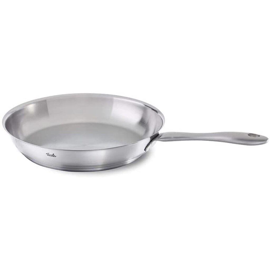 Fissler Bratpfanne »Catania«, Edelstahl 18/10, (1 tlg.), Induktions-geeignet, unbeschichtet