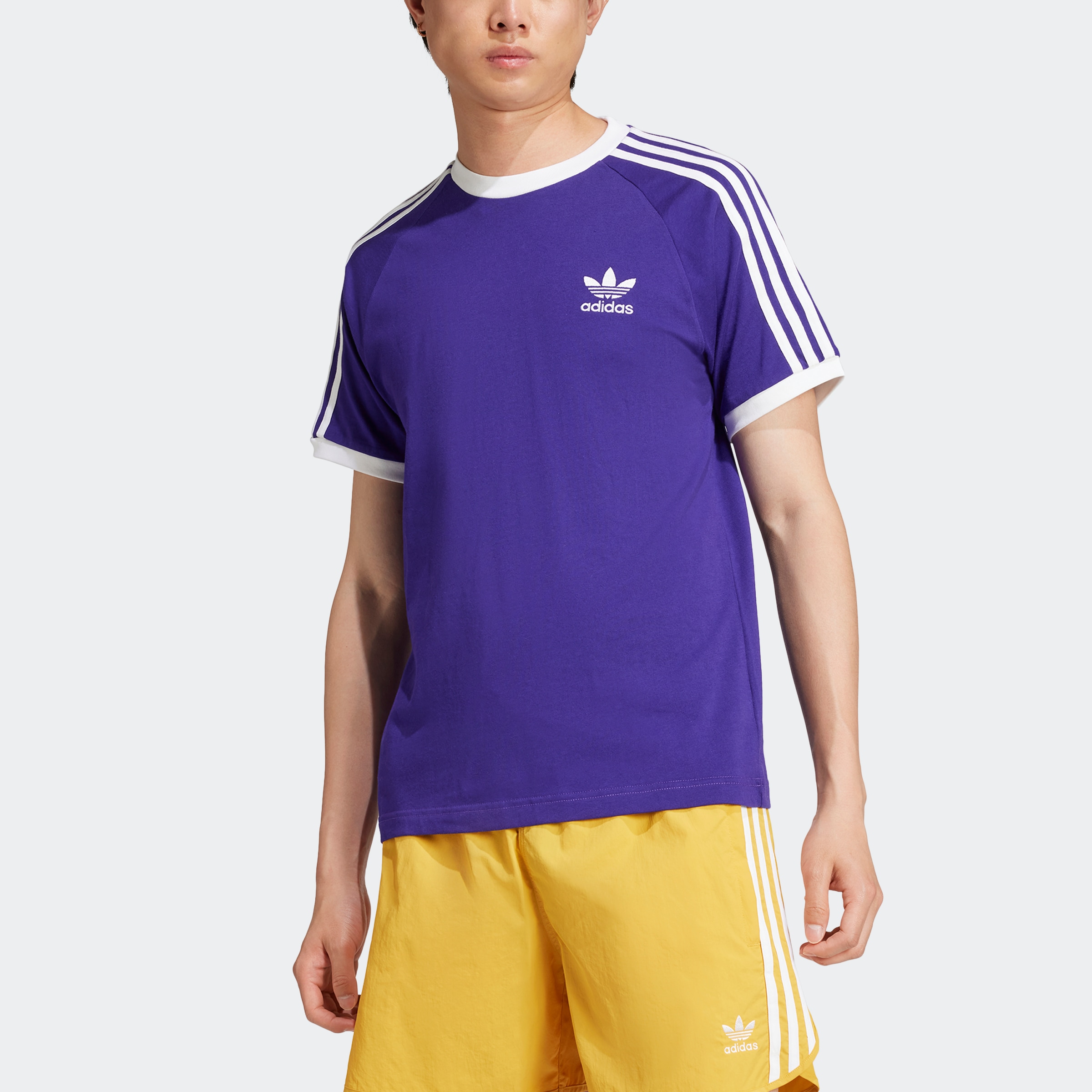 Adidas purple shirt hotsell