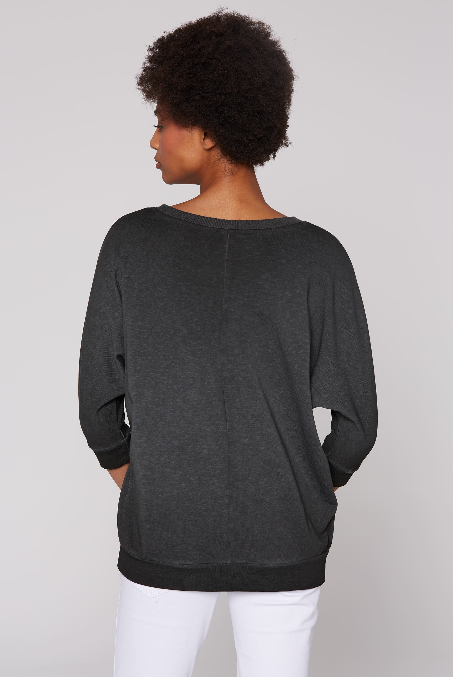 SOCCX Sweater, mit Fledermausärmeln